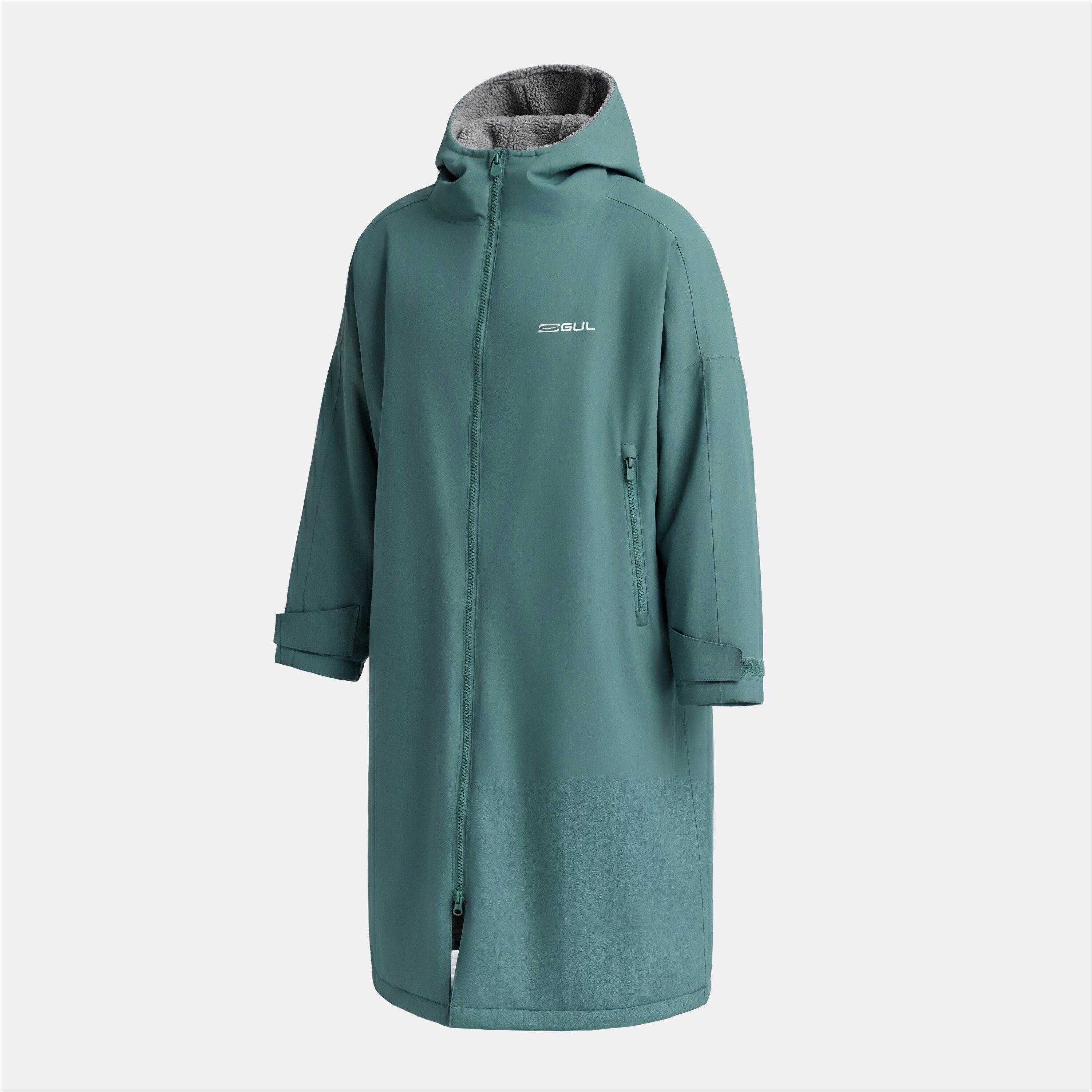 Dámska bunda Gelert Olive 1846977 Unisex Adults Waterproof Fleece Lined Long Sleeve Oversized Fit Insulated Robe - 3