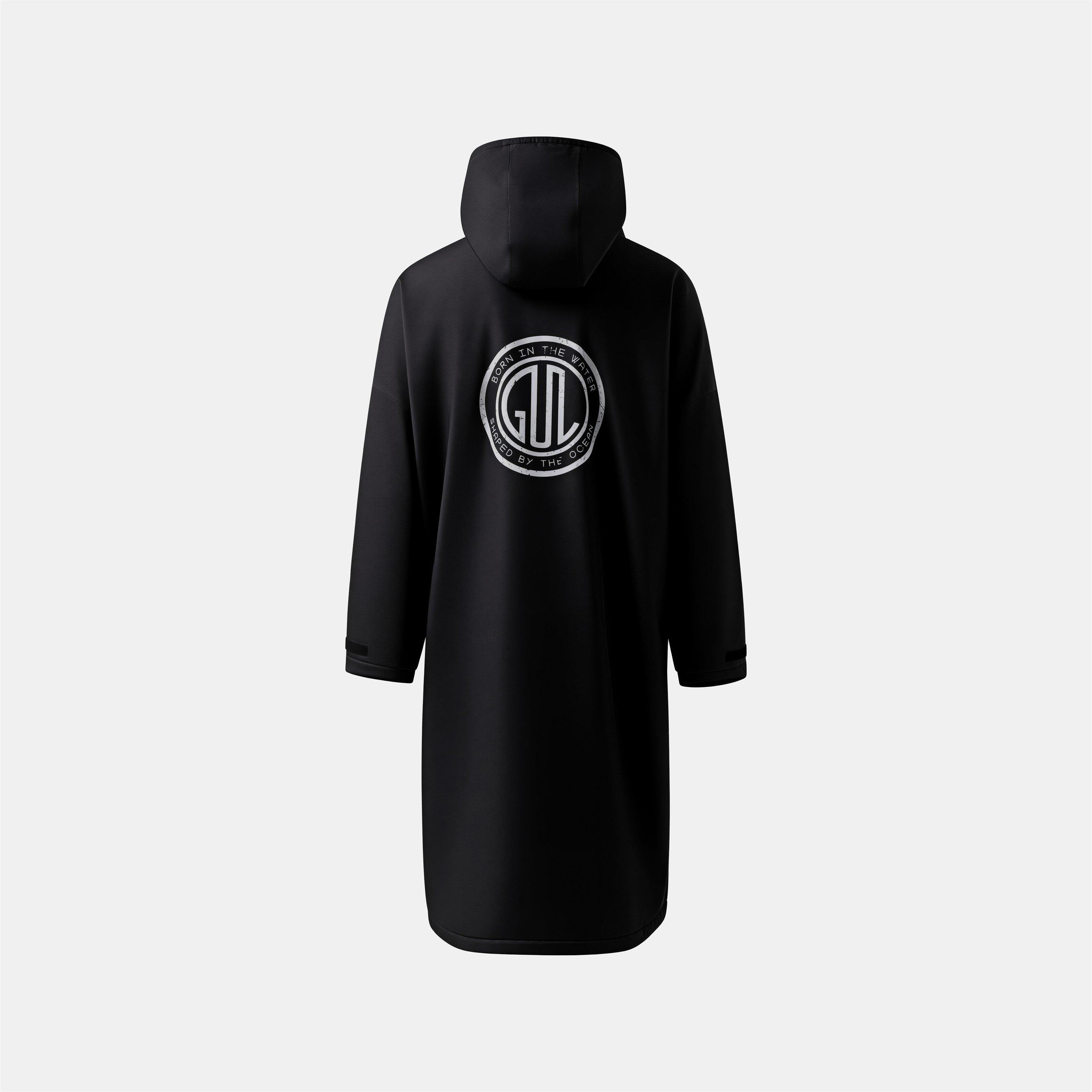 Bunda Gelert Print 279627 Unisex Adults Waterproof Fleece Lined Long Sleeve Oversized Fit Insulated Robe - 4