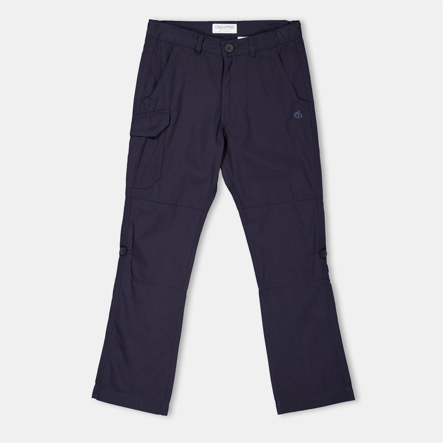 Craghoppers DK Navy 6323439 Unisex Kids' Crag Kiwi Walking Trousers - 1