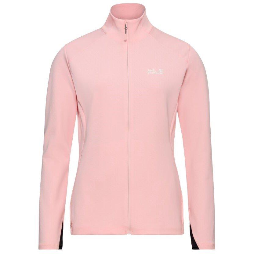 Mikina Jack Wolfskin Pink 7492095 Women's Full Zip Fleece - 1
