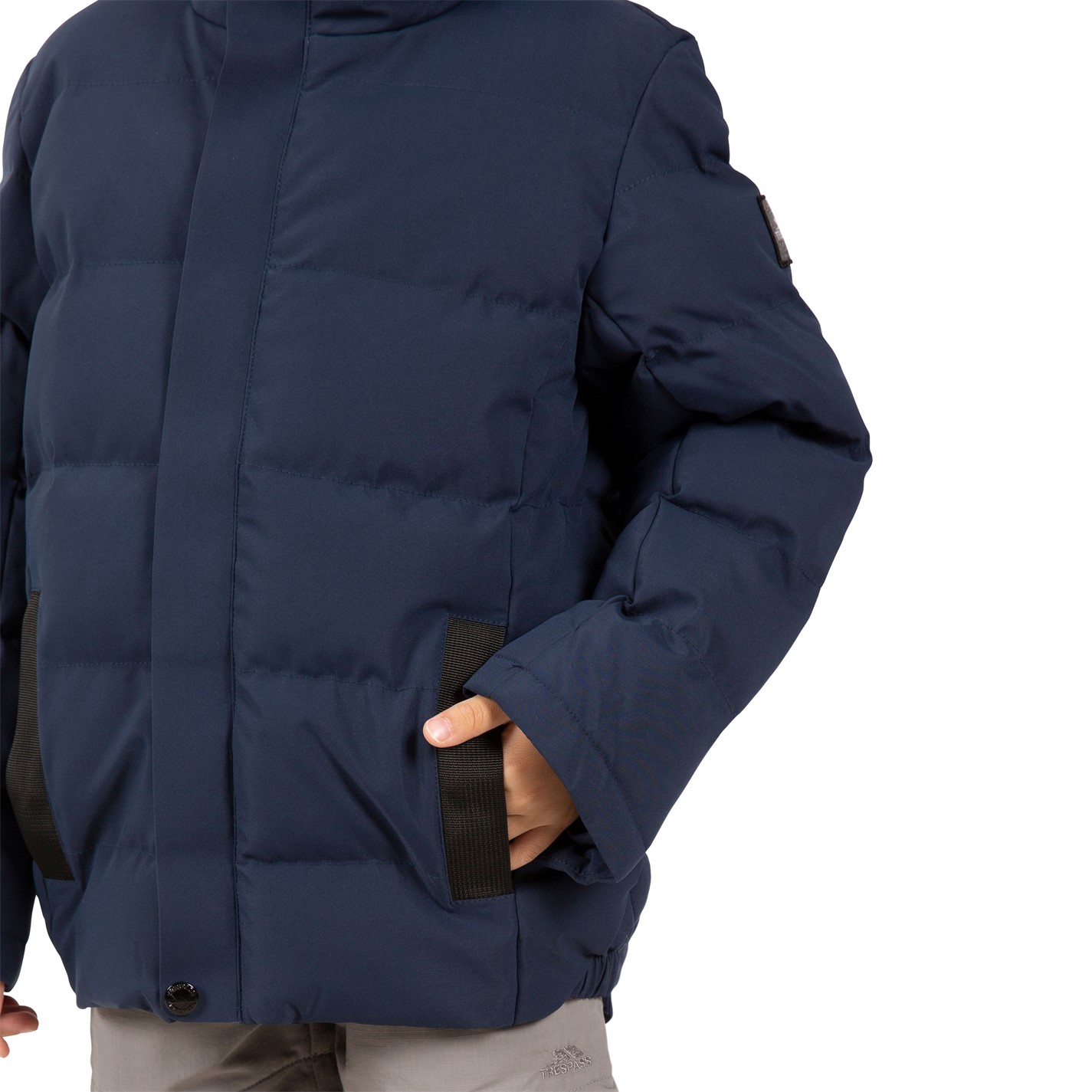 Trespass Navy 5738243 Kids' Habbton Insulated Puffer Jacket - 7