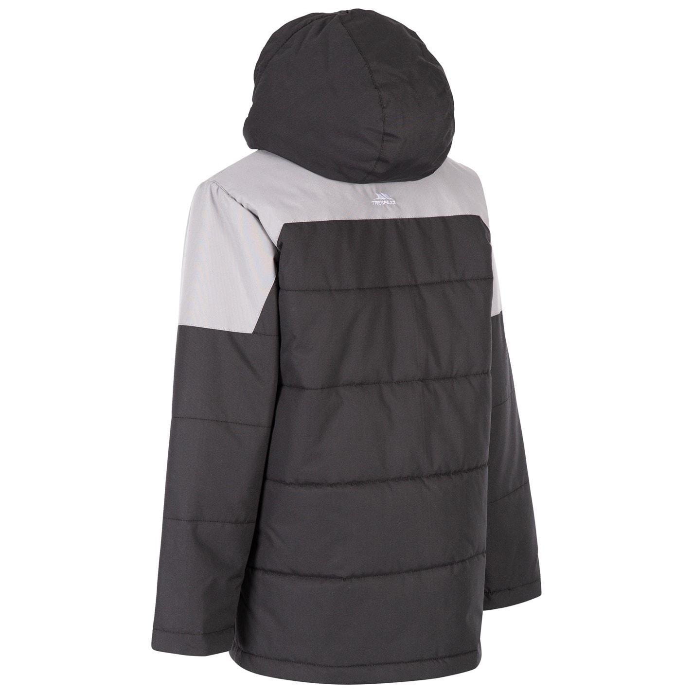 Trespass Black 7100456 Kids' Recoil Insulated Puffer Jacket - 2