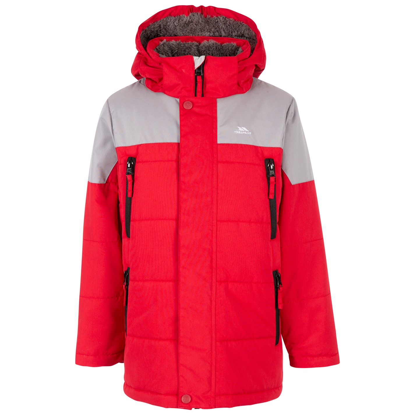 Trespass Red 6836916 Kids' Recoil Insulated Puffer Jacket - 1