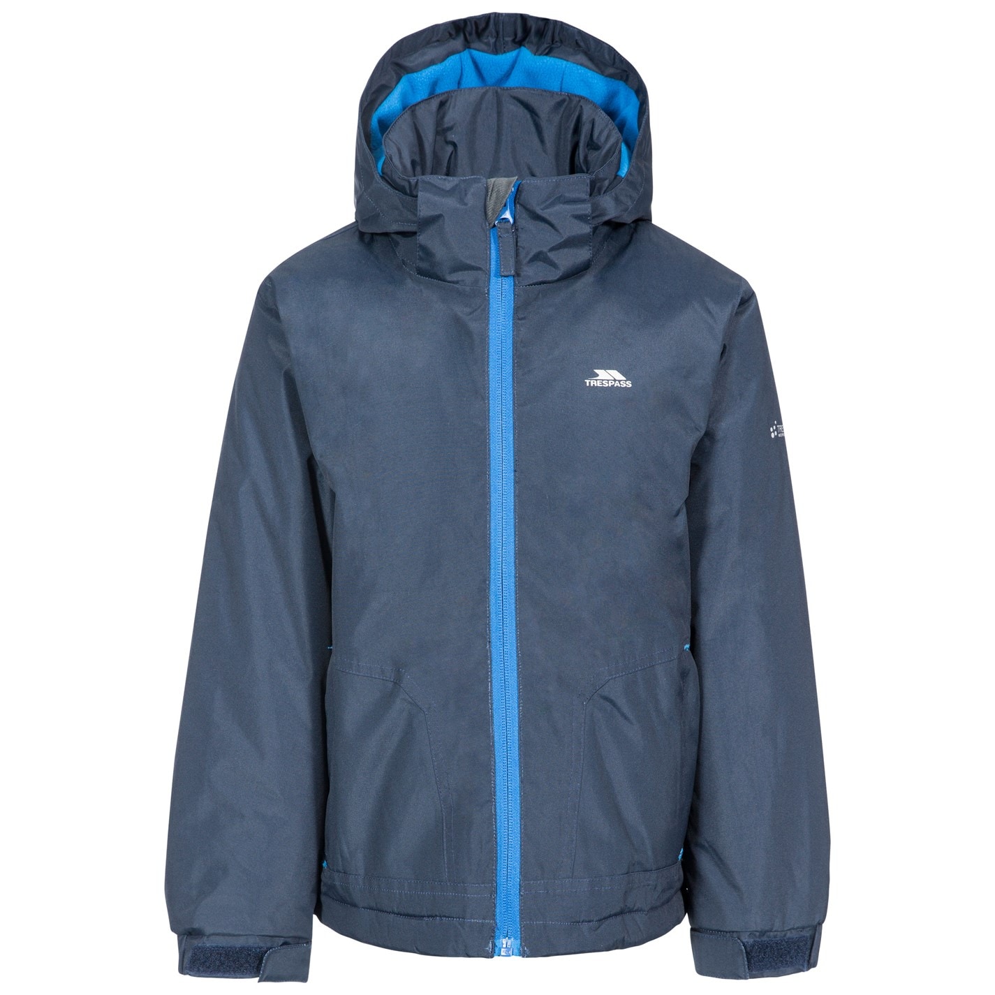 Trespass Navy 7401258 Kids' Rudi Waterproof Jacket - 1