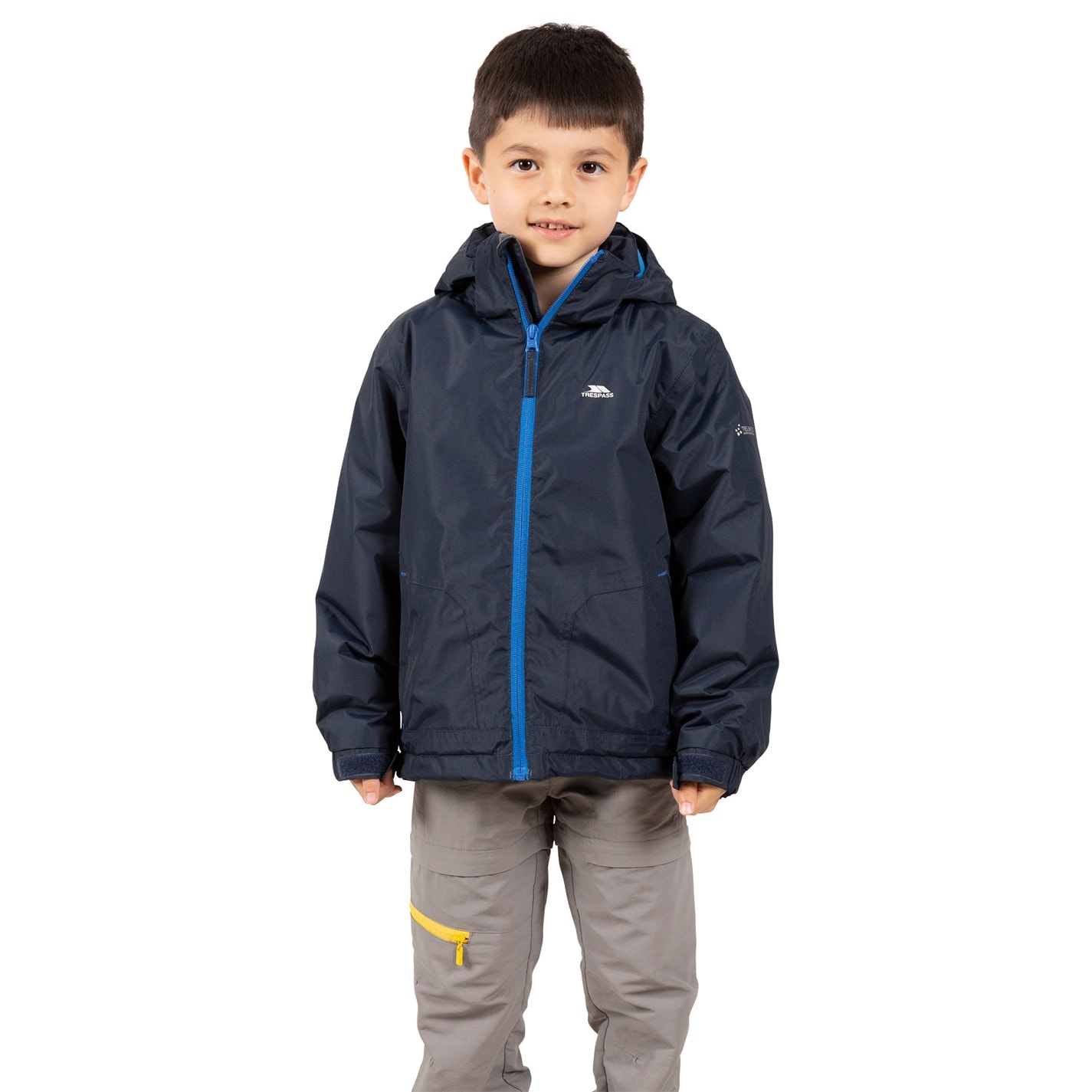 Trespass Navy 7401258 Kids' Rudi Waterproof Jacket - 2