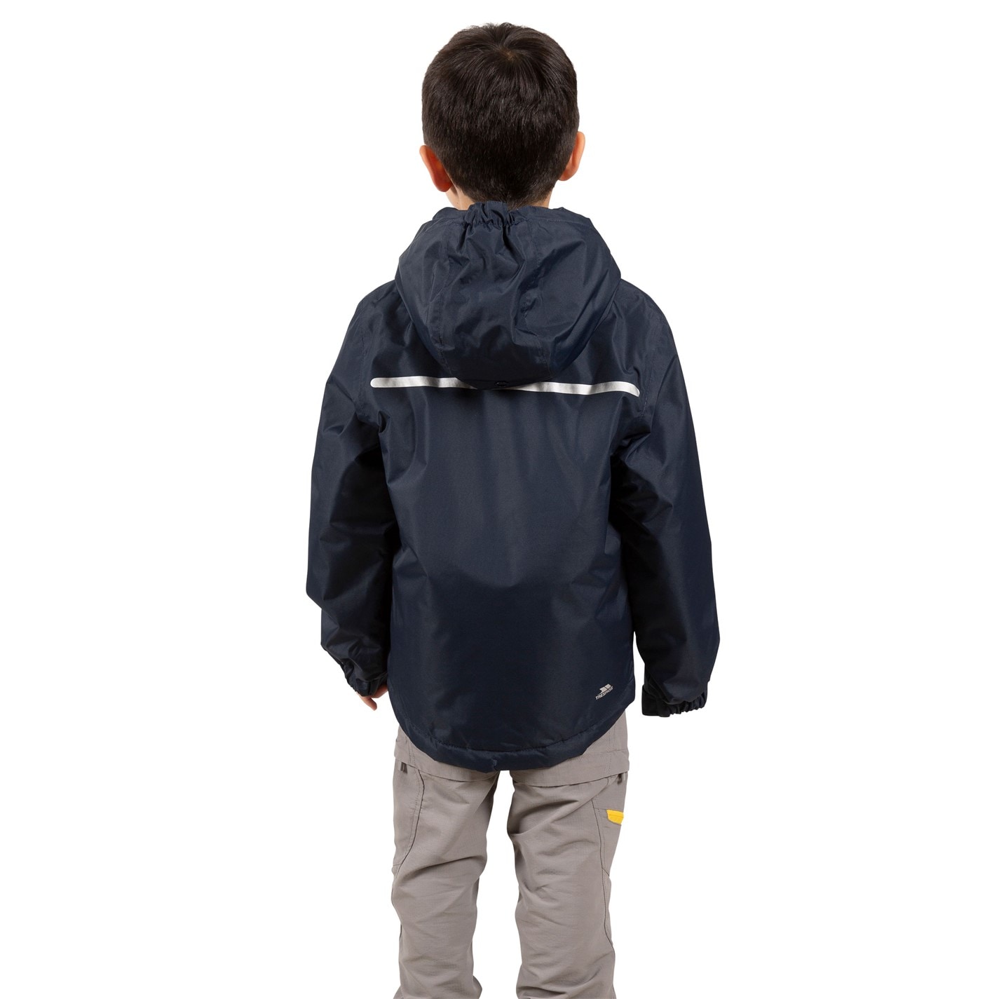 Trespass Navy 7401258 Kids' Rudi Waterproof Jacket - 3