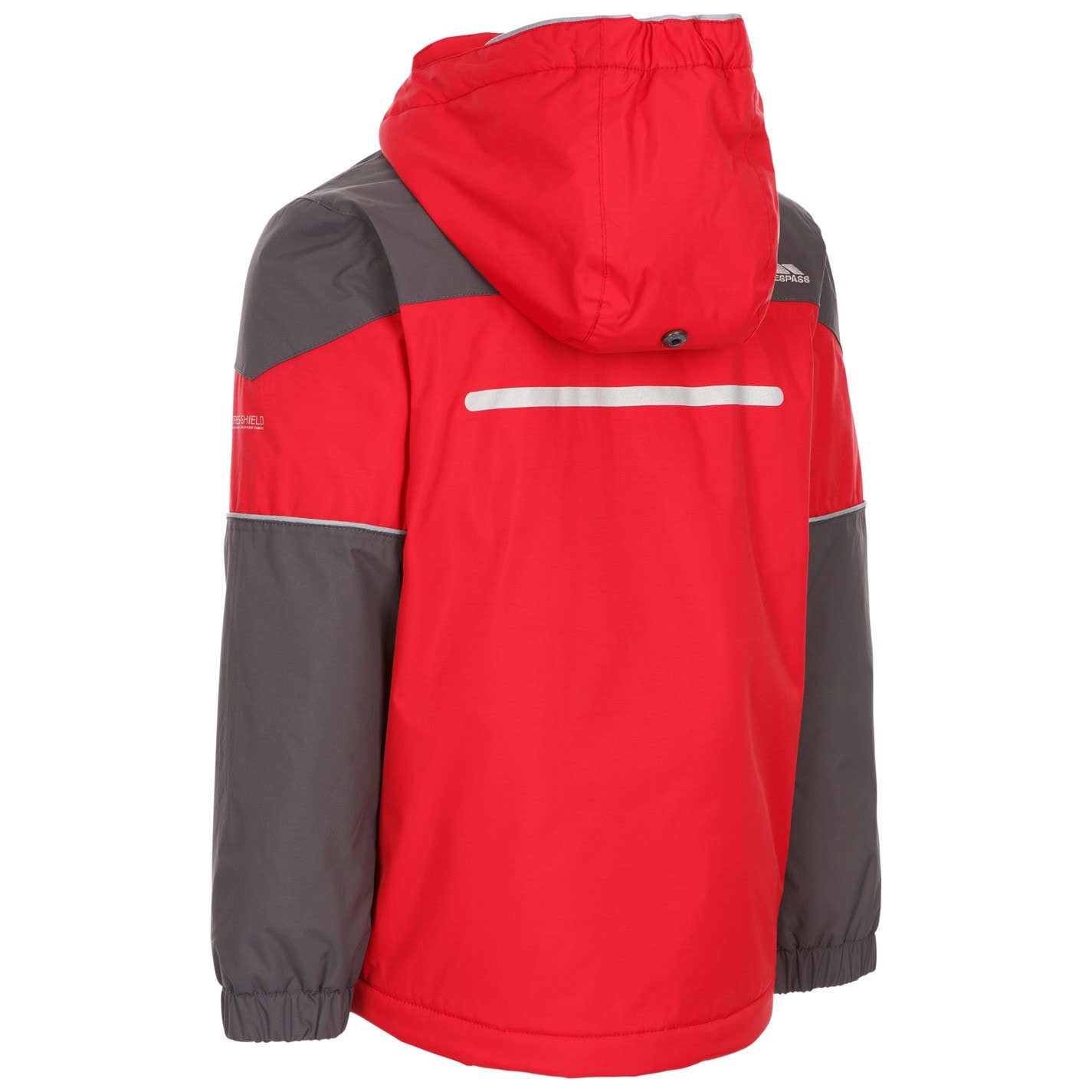 Trespass Red 579674 Kids' Waterproof Breathable Windproof Jacket - 5