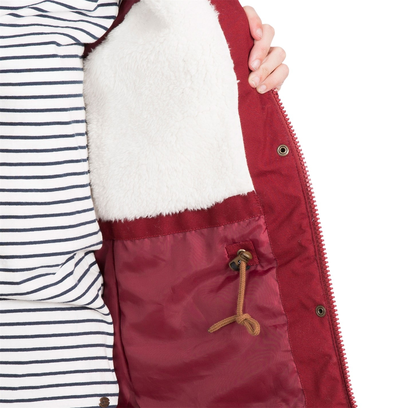 Dámska bunda Trespass Merlot 3558777 Women's Faithful Waterproof Parka - 6