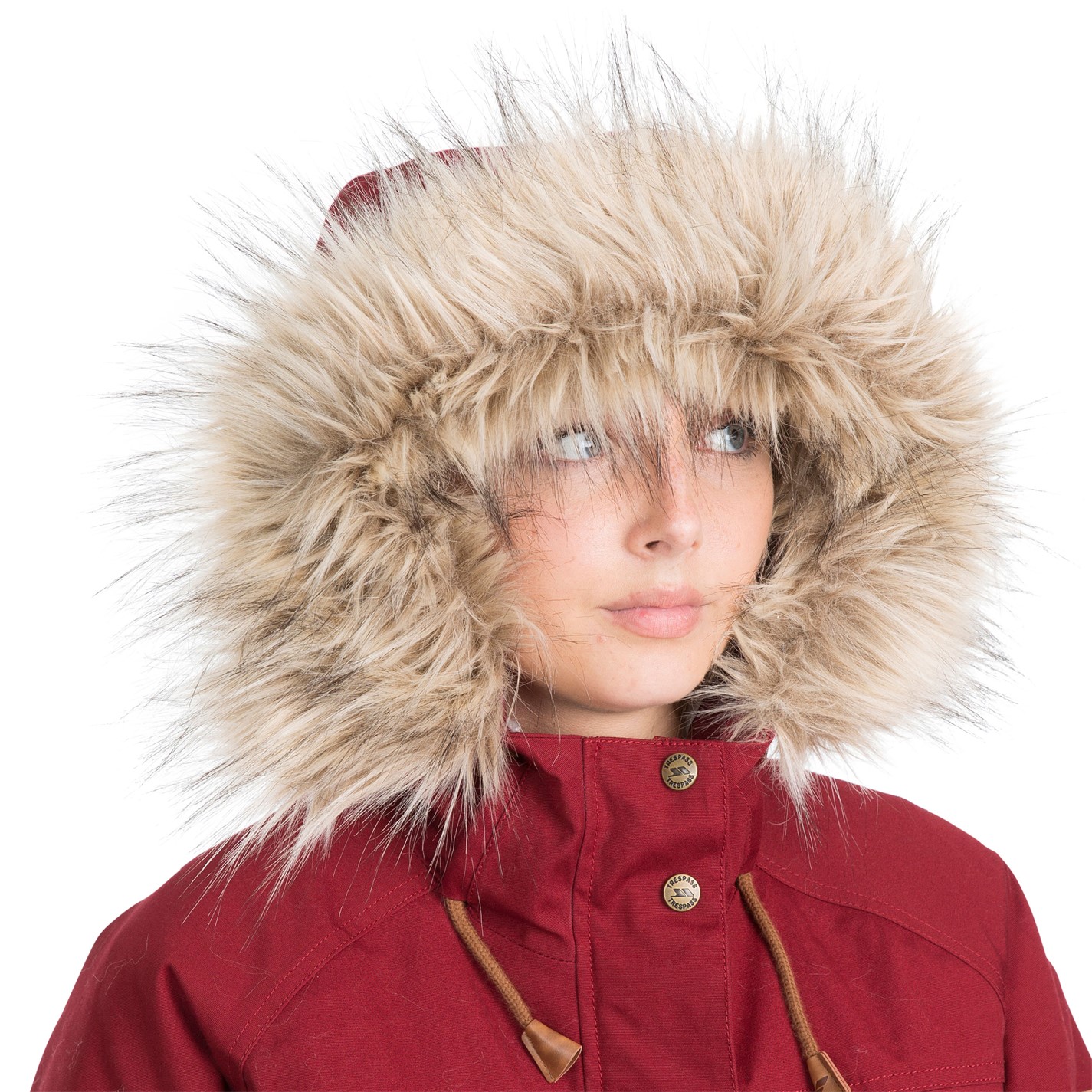 Dámska bunda Trespass Merlot 3558777 Women's Faithful Waterproof Parka - 4