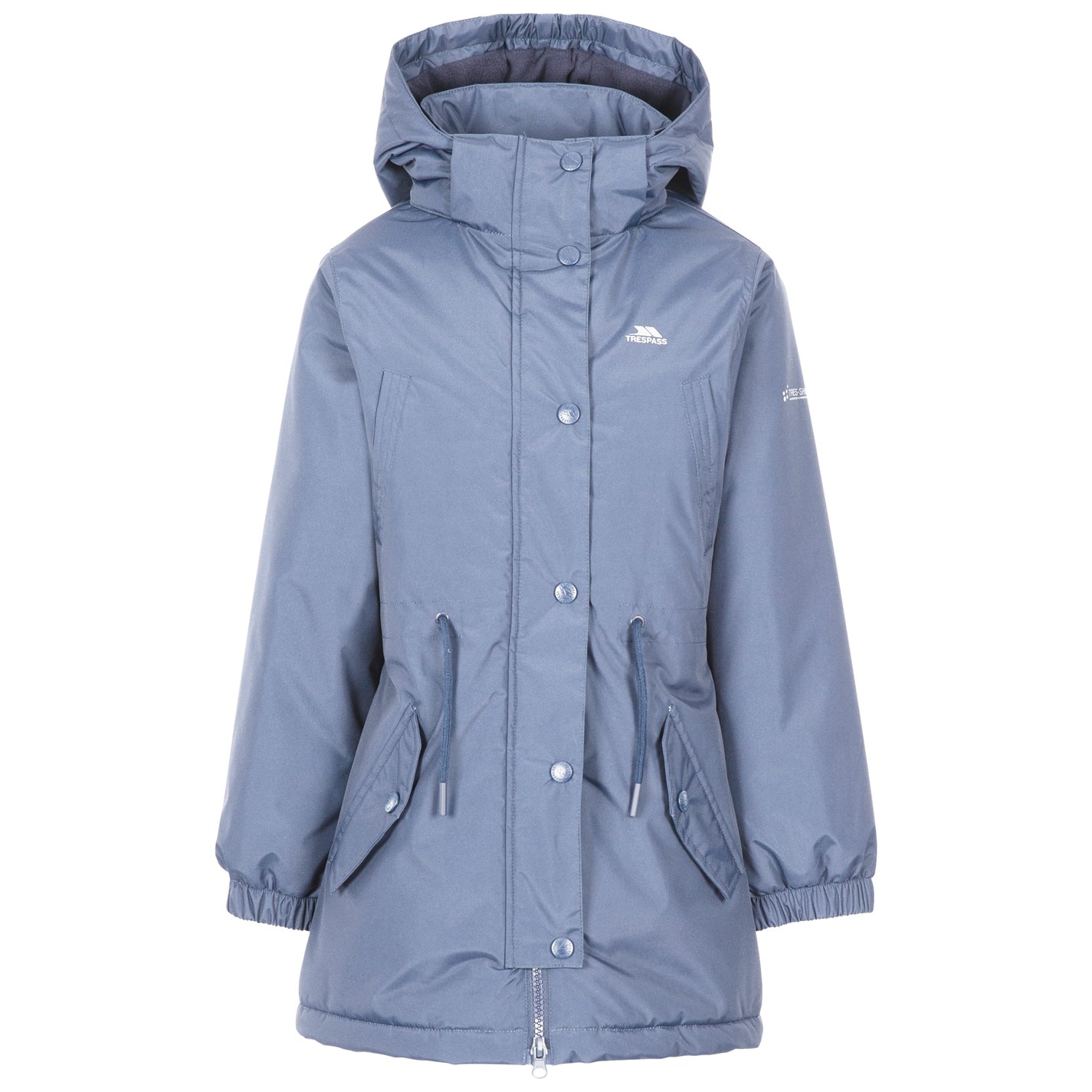 Trespass Grey 3578276 Unisex Kids' Better Waterproof Jacket - 3