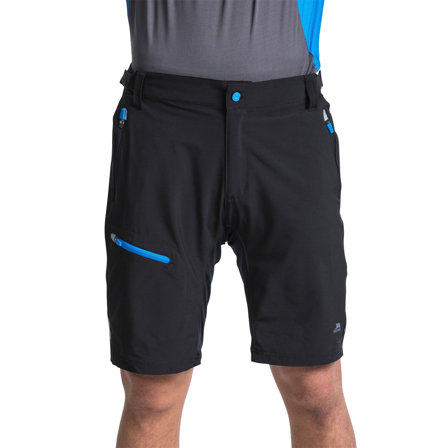 Kraťasy Trespass Black 6494724 Men's Malaki Walking Shorts - 3