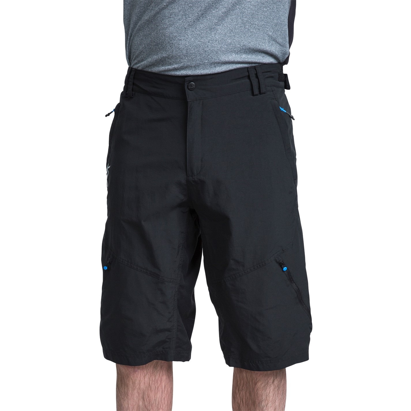 Kraťasy Trespass Black 6494724 Men's Malaki Walking Shorts - 4