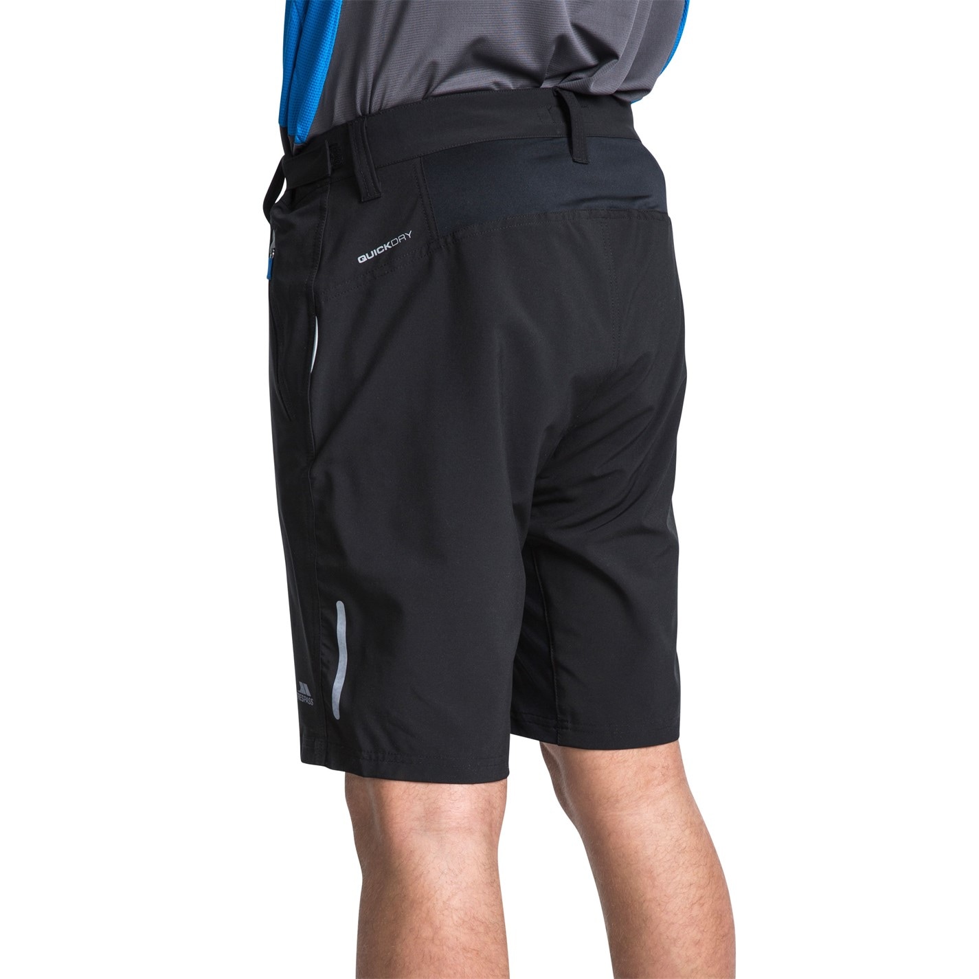 Kraťasy Trespass Black 6494724 Men's Malaki Walking Shorts - 5