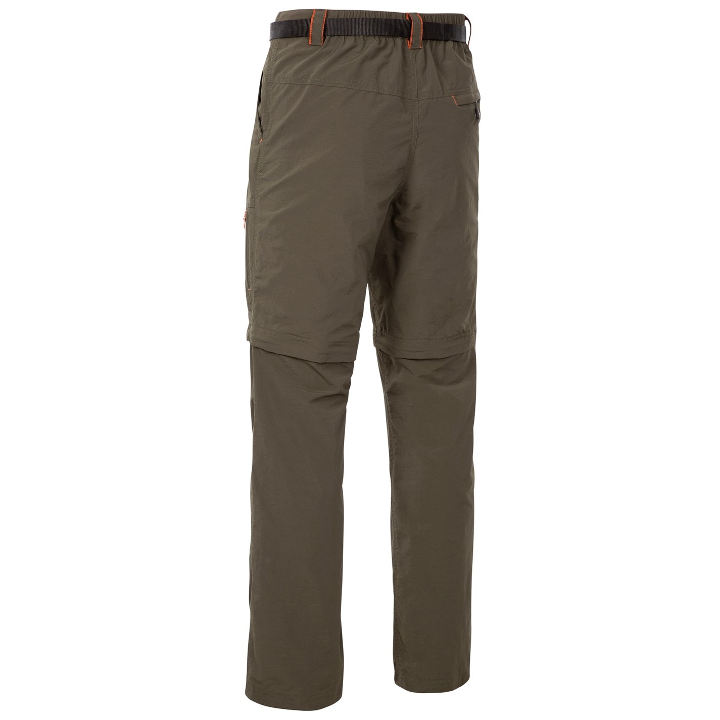 Nohavice Trespass Olive 3783849 Men's Rynne Convertible Moisture Wicking Walking Trousers - 2