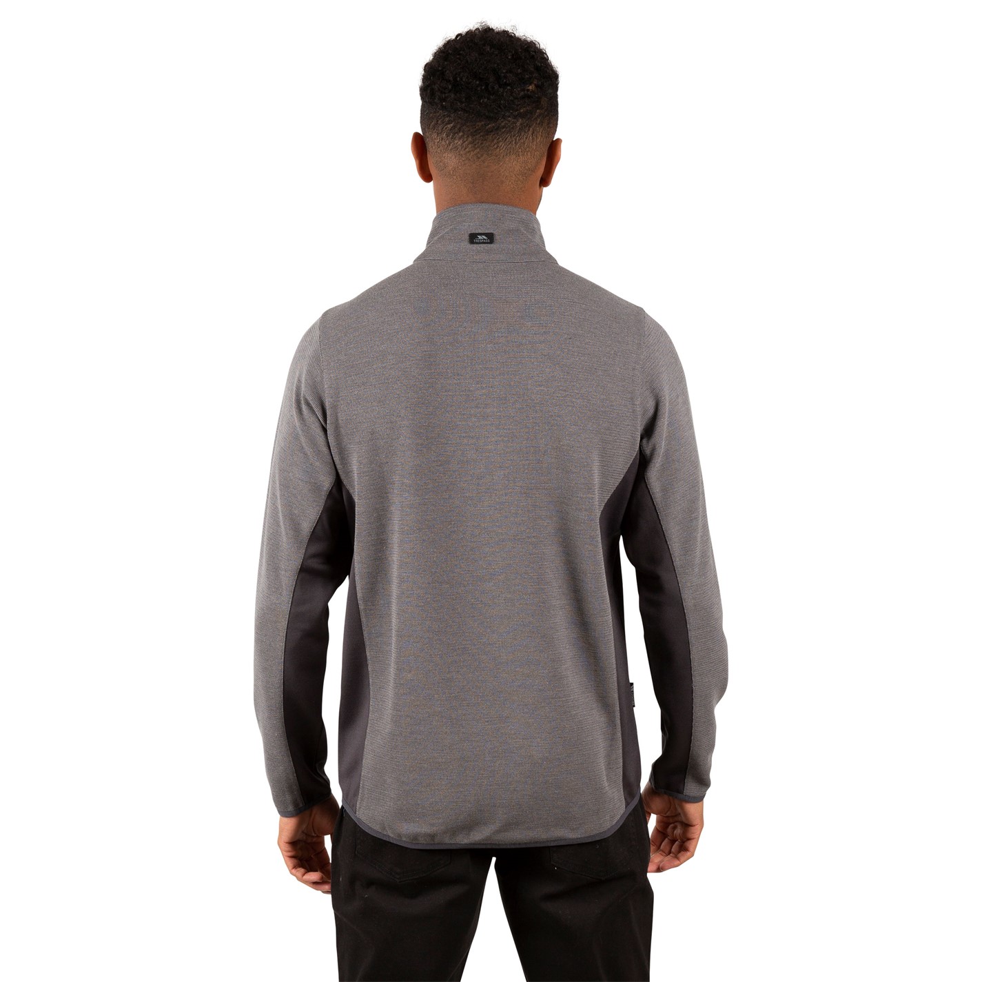 Tričko Trespass Storm Grey 2620009 Men's Wotterham Long-Sleeve Performance T-Shirt - 4