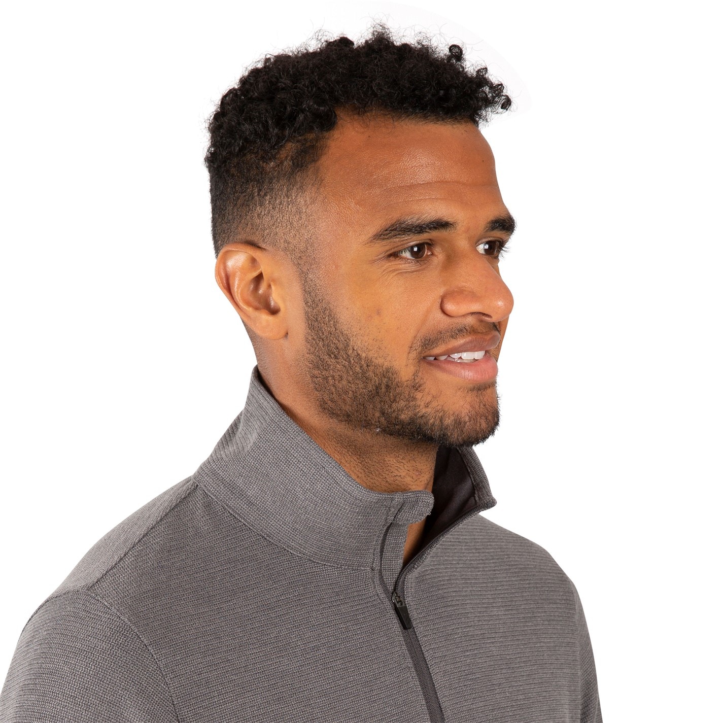 Tričko Trespass Storm Grey 2620009 Men's Wotterham Long-Sleeve Performance T-Shirt - 5