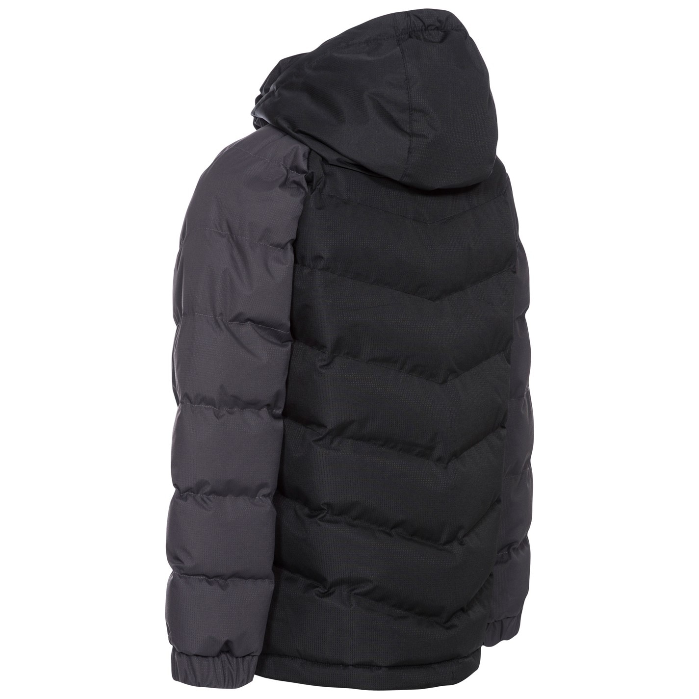 Trespass Black 4258270 Kids' Sidespn Insulated Puffer Jacket - 5
