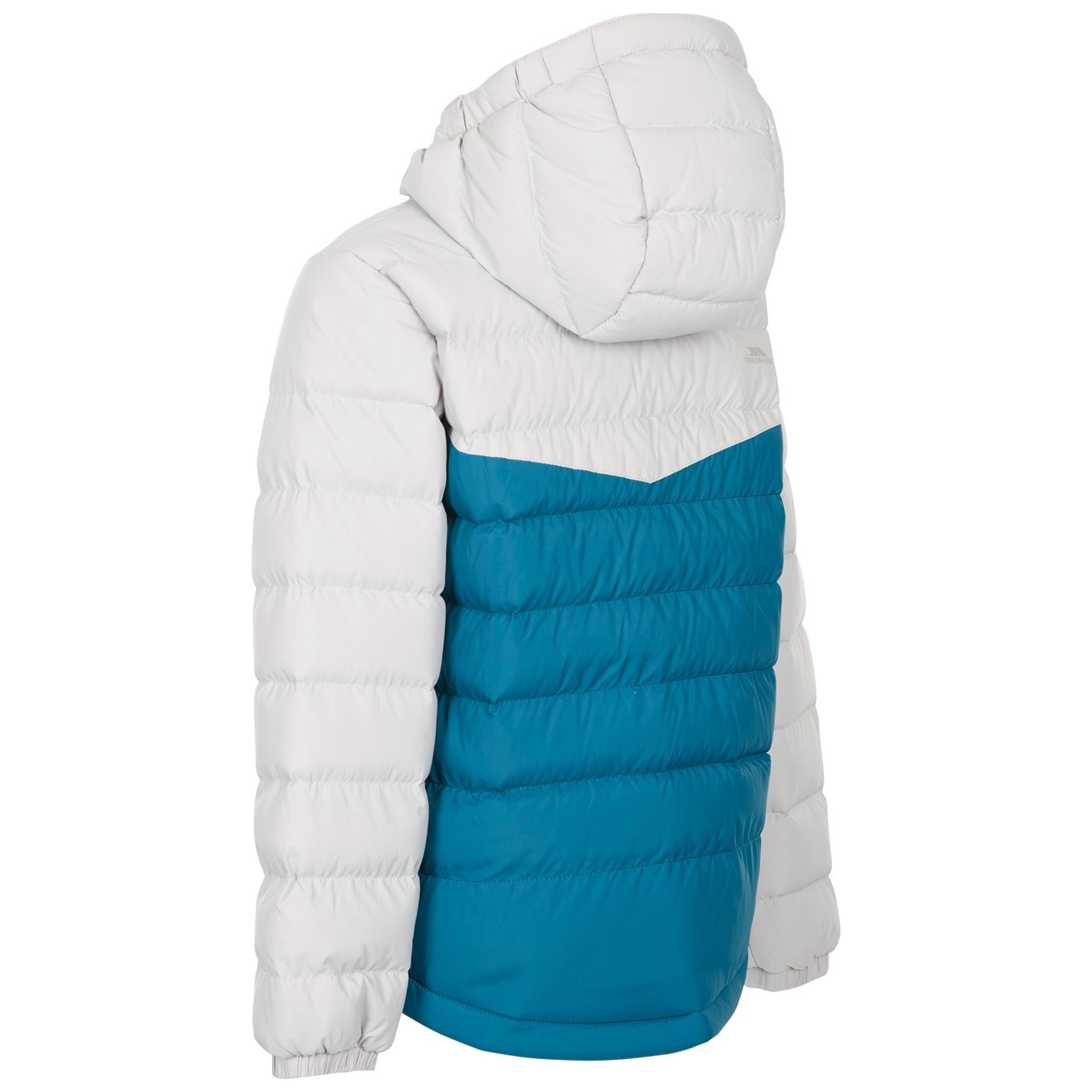 Trespass Rich Teal 2314670 Unisex Kids' Oskar Insulated Puffer Jacket - 2