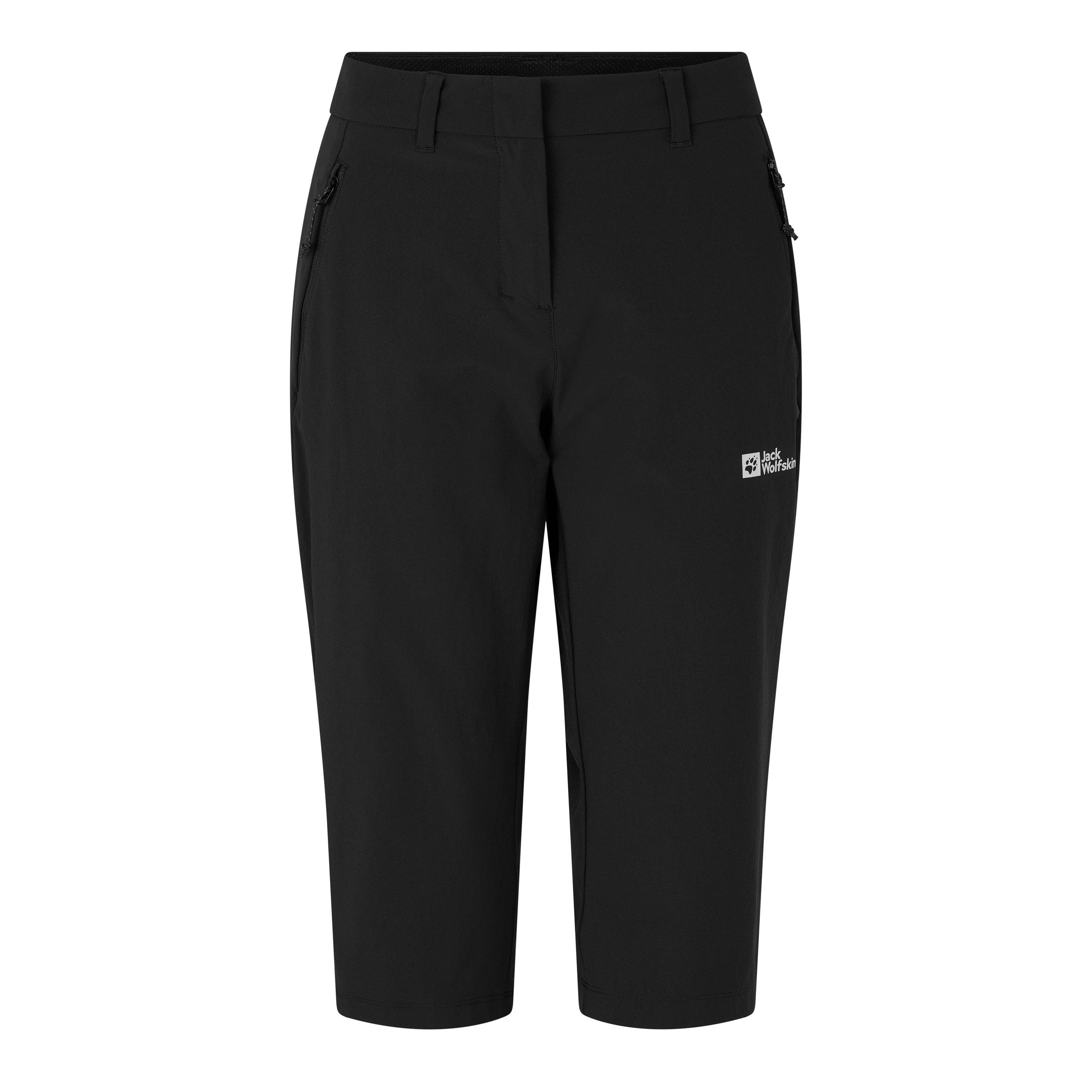 Kraťasy Jack Wolfskin Black 6145150 Women's Walking Shorts - 1