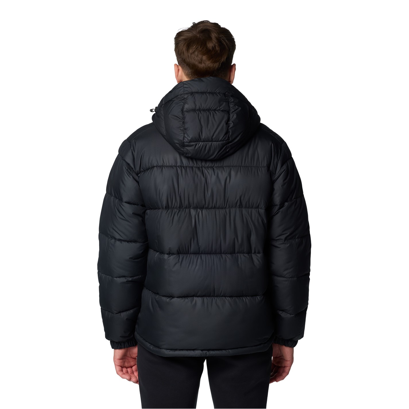 Bunda Columbia Black 8944006 Men's Pike Lake Hooded Water-Resistant Insulated Puffer Jacket - 2