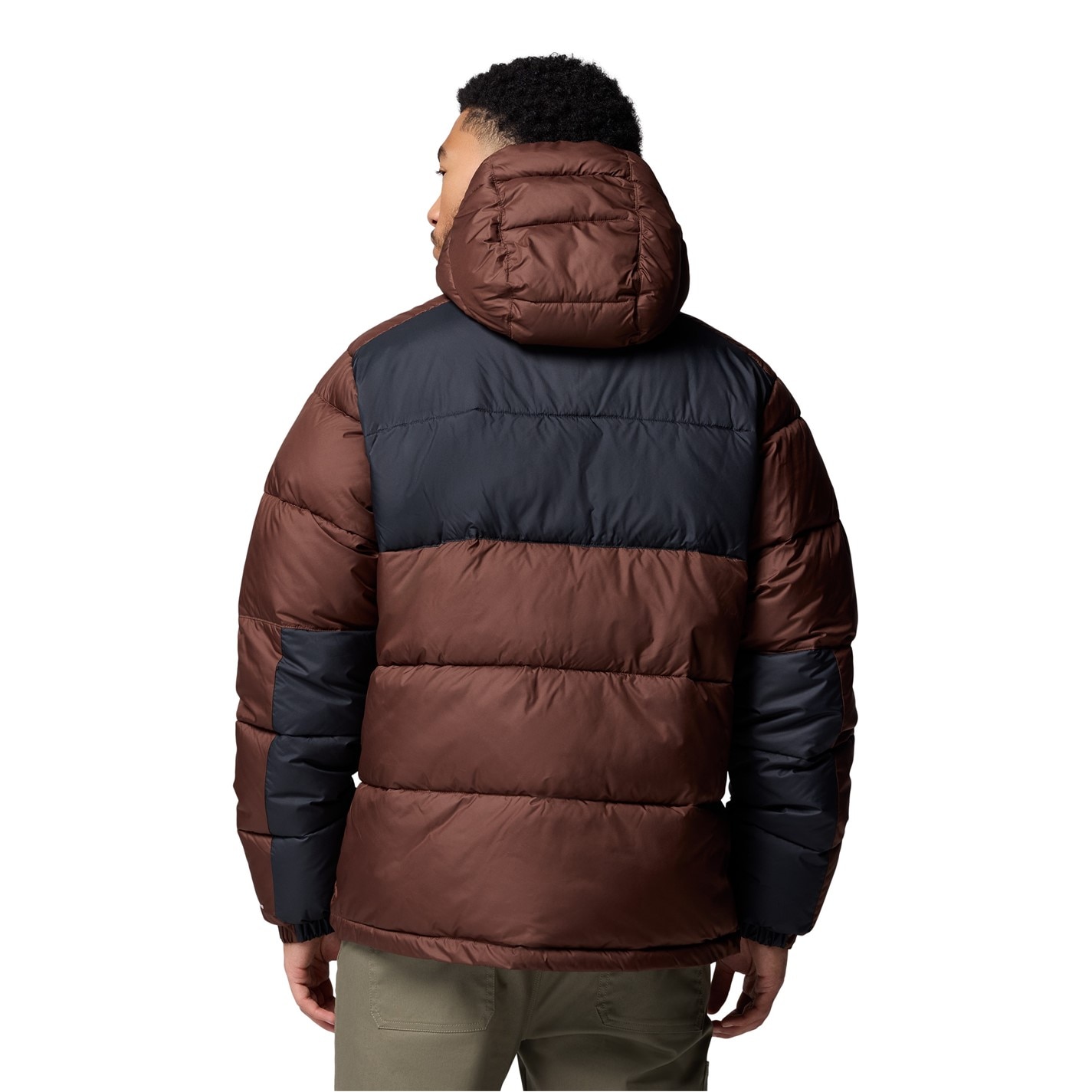 Bunda Columbia Tobacco 9260813 Men's Pike Lake Hooded Water-Resistant Insulated Puffer Jacket - 2