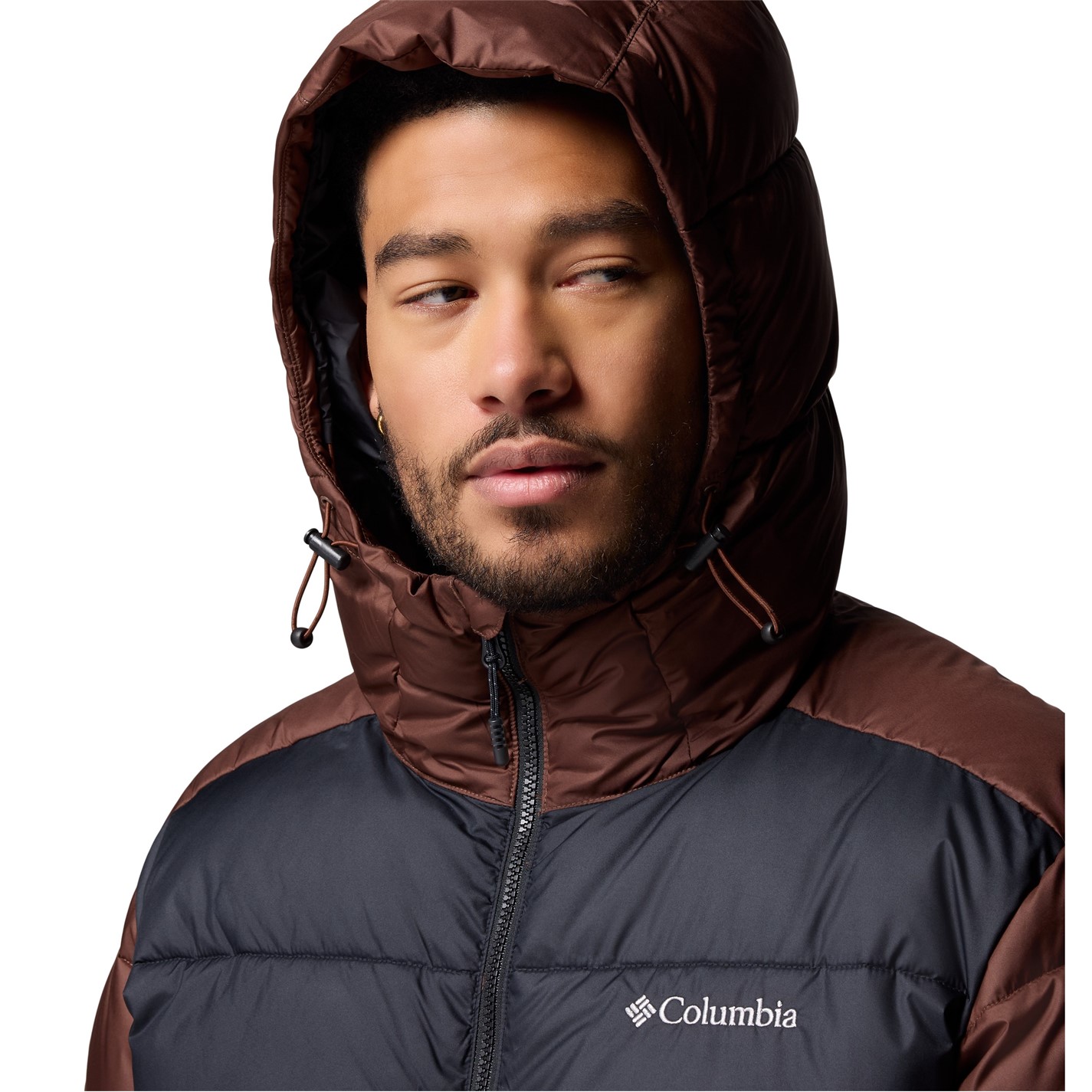 Bunda Columbia Tobacco 9260813 Men's Pike Lake Hooded Water-Resistant Insulated Puffer Jacket - 5