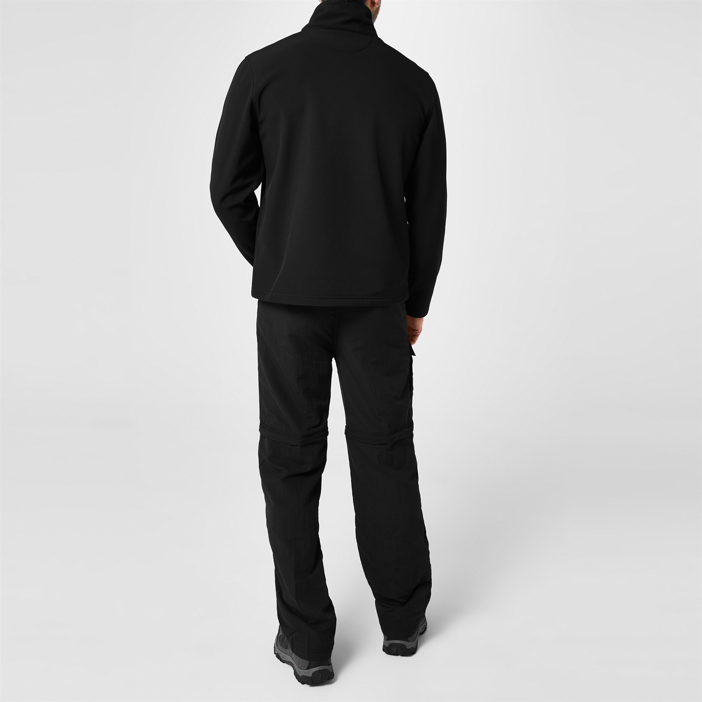 Bunda Gelert Black 3573396 Men's Fleece Lined Long Sleeve Softshell Jacket - 3