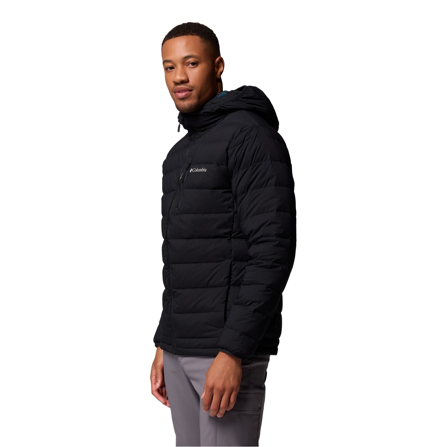 Bunda Columbia Black 9583695 Men's Drift Peak 4-Way Stretch Water-Resistant Down Jacket - 3