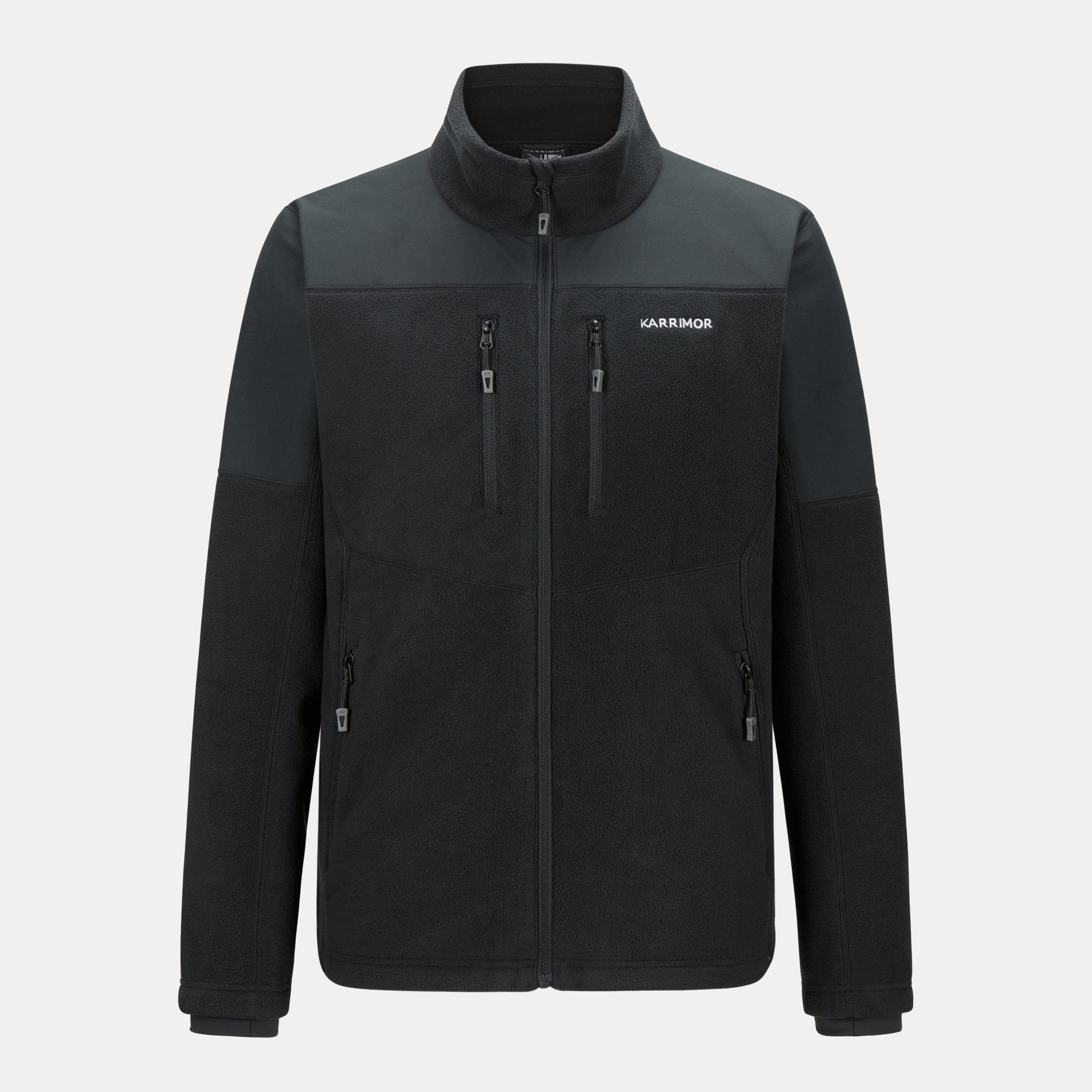 Bunda Karrimor Black 1485643 Windproof Fleece Jacket Mens - 1