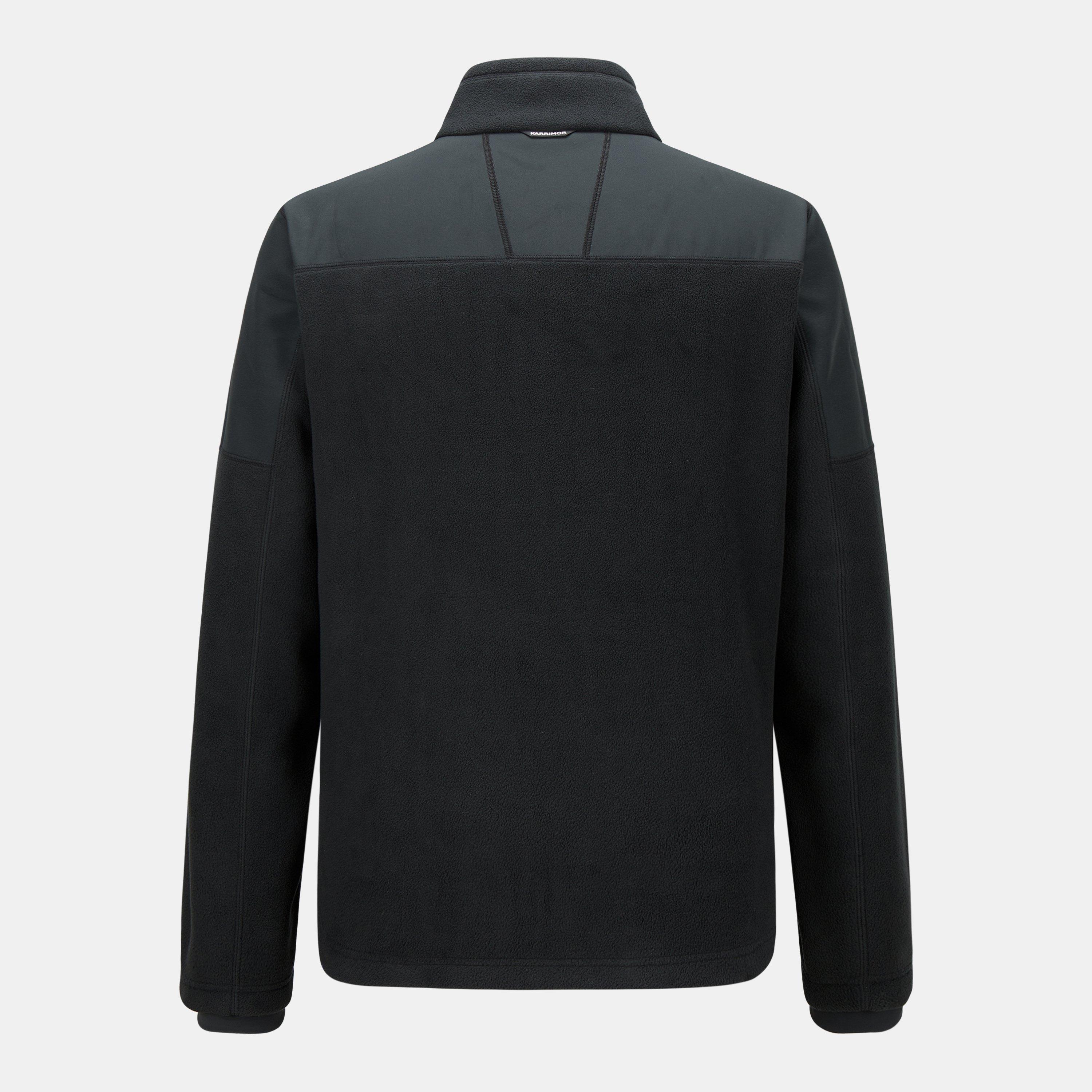 Bunda Karrimor Black 1485643 Windproof Fleece Jacket Mens - 2