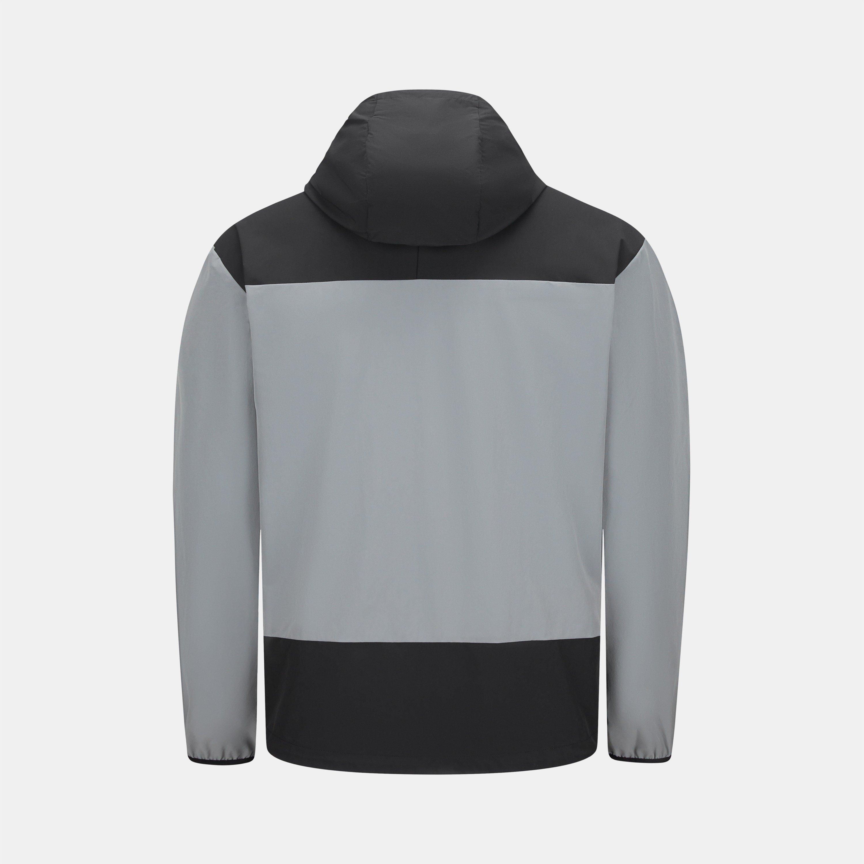 Bunda Karrimor Grey/Black 8162607 Mens Base Camp Windproof DWR Long Sleeve Softshell Jacket - 2