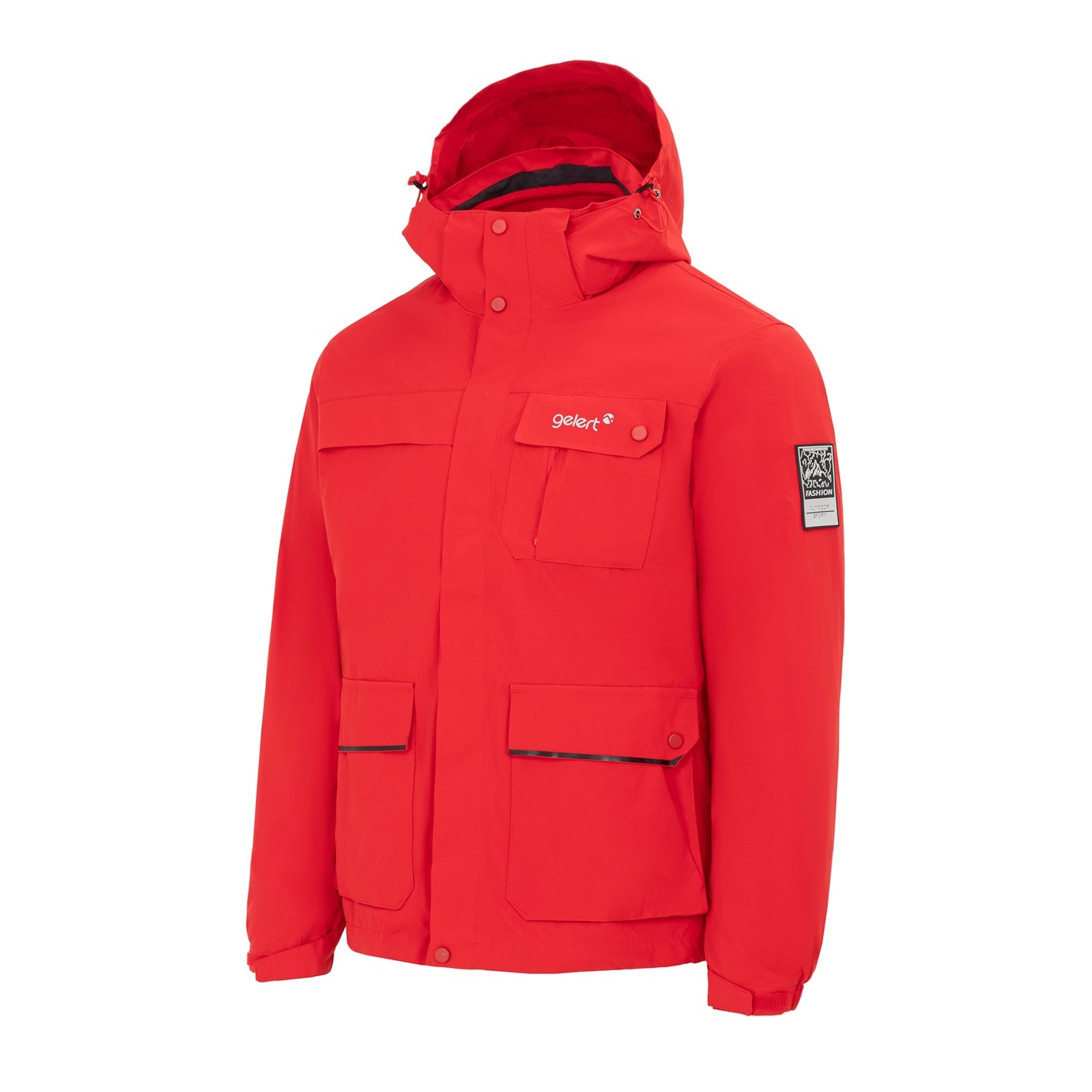 Bunda Gelert Red 2132527 Men's 3-in-1 Windproof Fleece Lined Detachable Hood Long Sleeve Jacket - 3