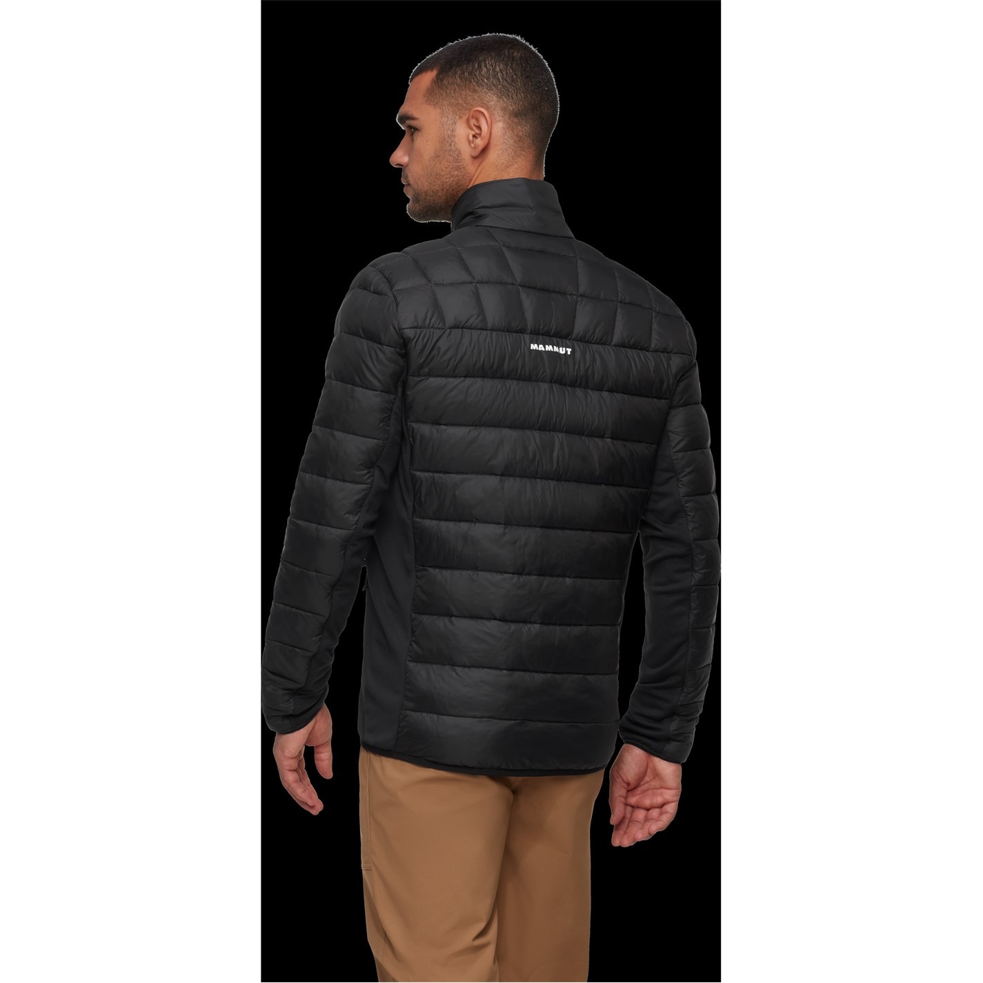 Bunda Mammut Black 1527523 Men's Full-Zip Puffer Jacket - 2
