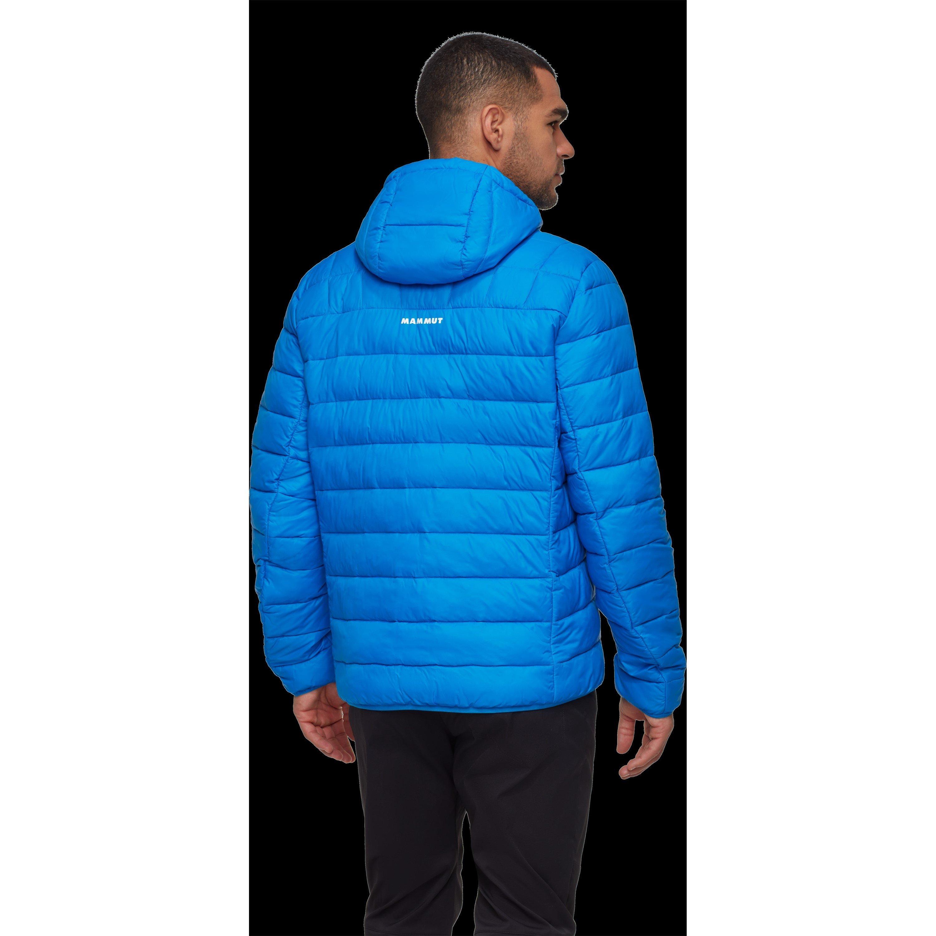 Bunda Mammut Glacier Blue 8446286 Men's Crag IN Hoodie Full-Zip Funnel-Neck Puffer Jacket - 2