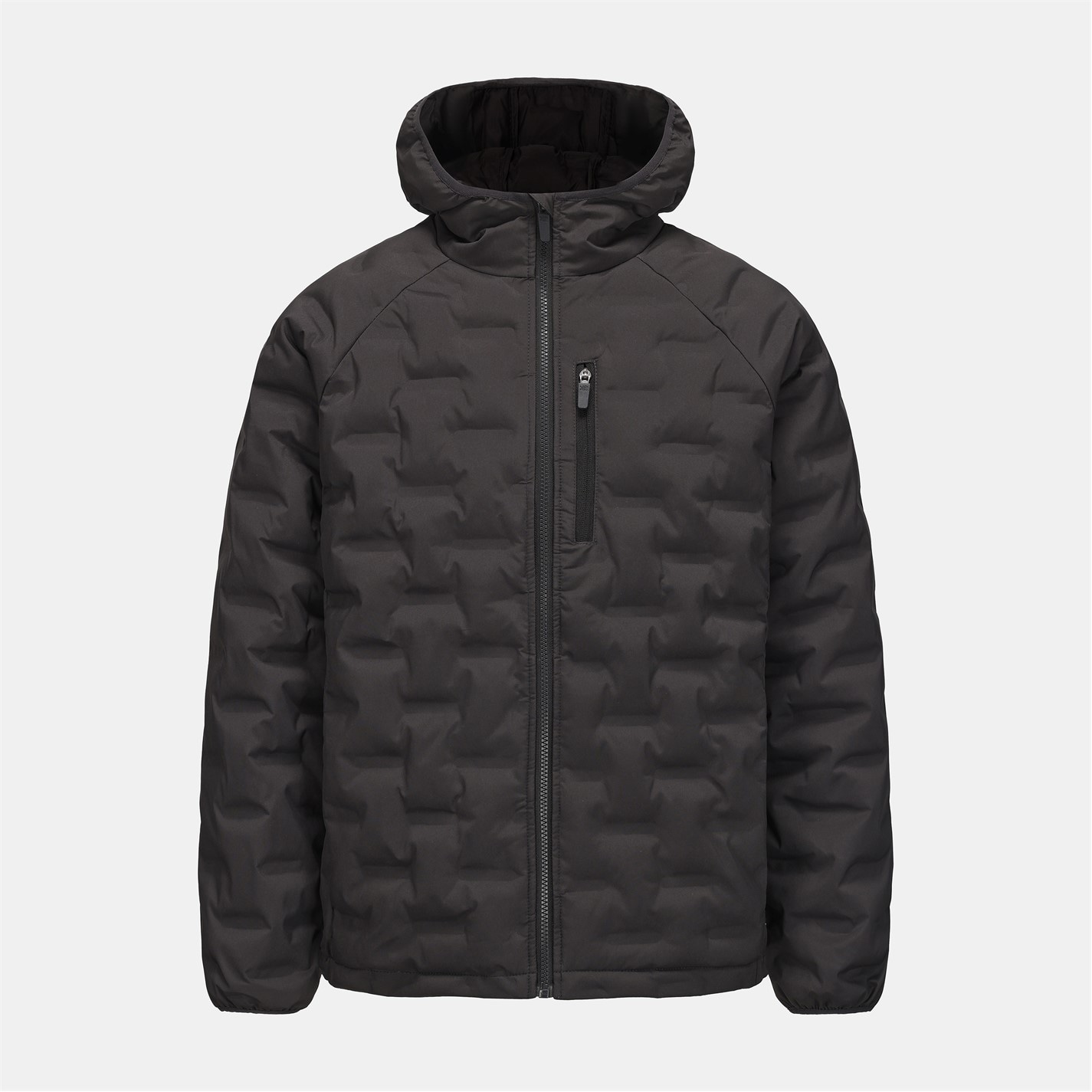Bunda Karrimor Charcoal 3590098 Men's Heat-Sealed Hooded Long Sleeve Full Zip Insulated Puffer Jacket - 1