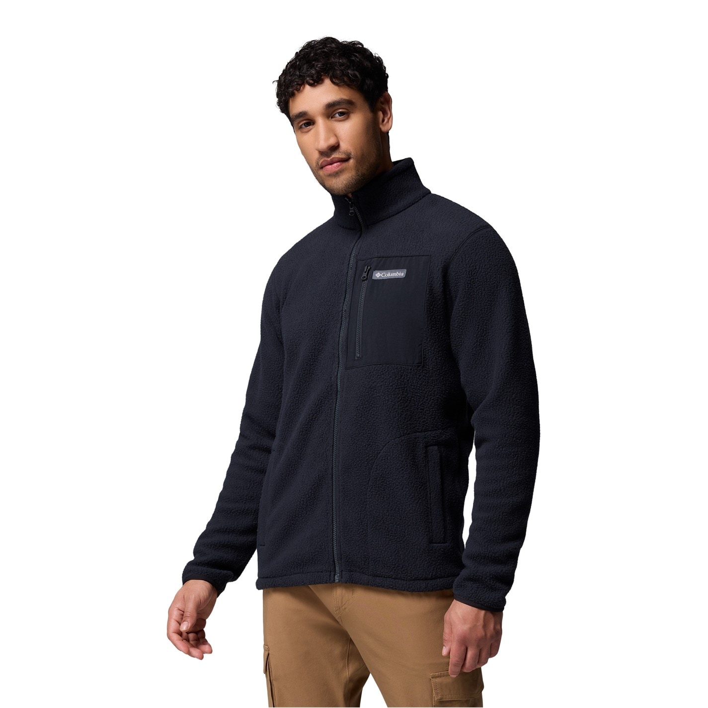 Bunda Columbia Black 7107655 Jasper Ridge™ Pebbled Full Zip Fleece - 3