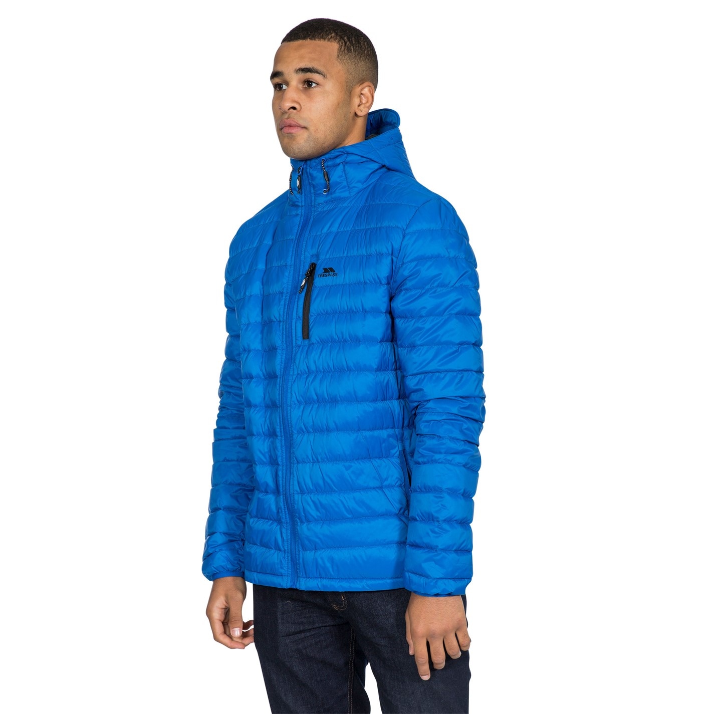 Bunda Trespass Burgundy 8272836 Men's Digby Thermal Insulation Weather Resistant Down Jacket - 4