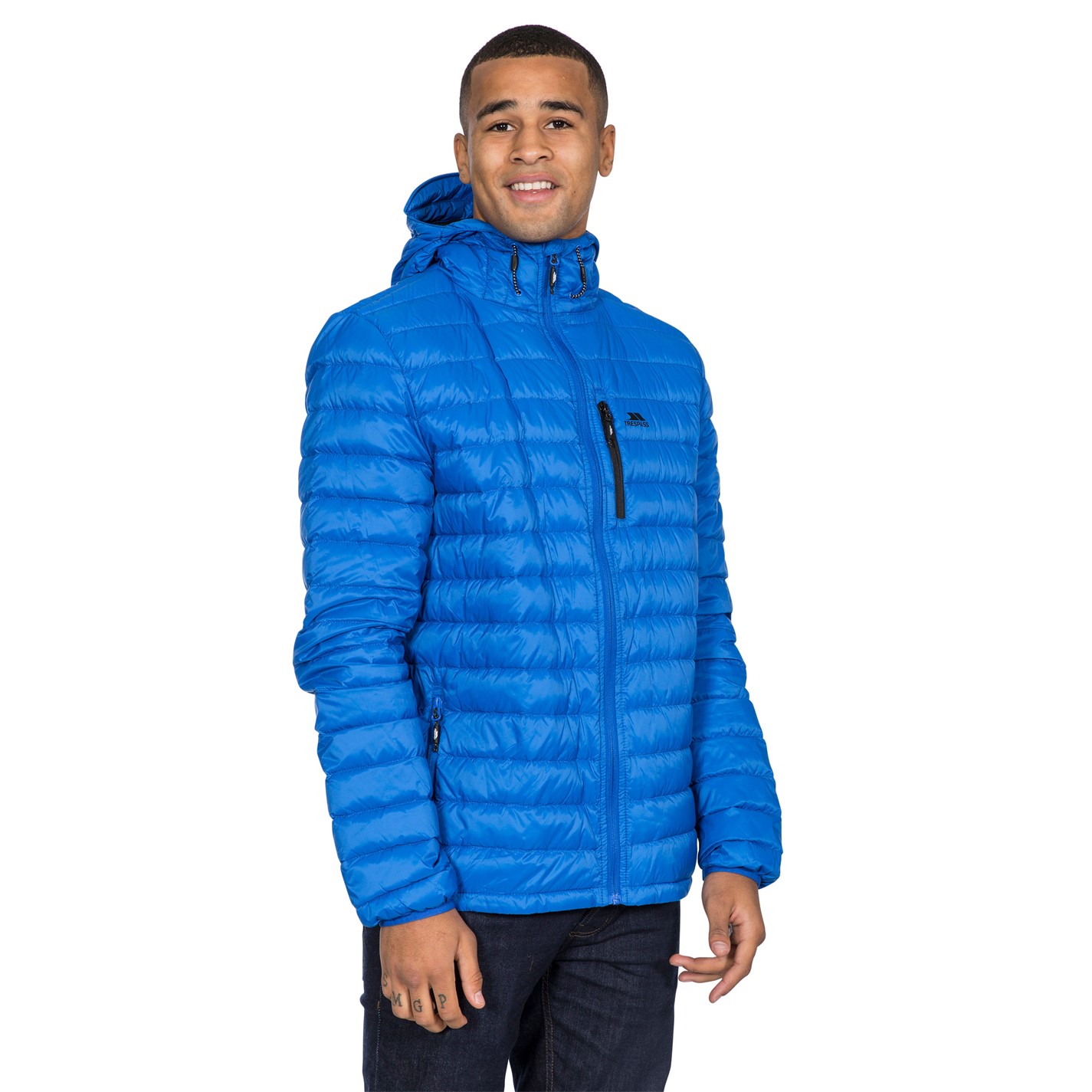 Bunda Trespass Burgundy 8272836 Men's Digby Thermal Insulation Weather Resistant Down Jacket - 6
