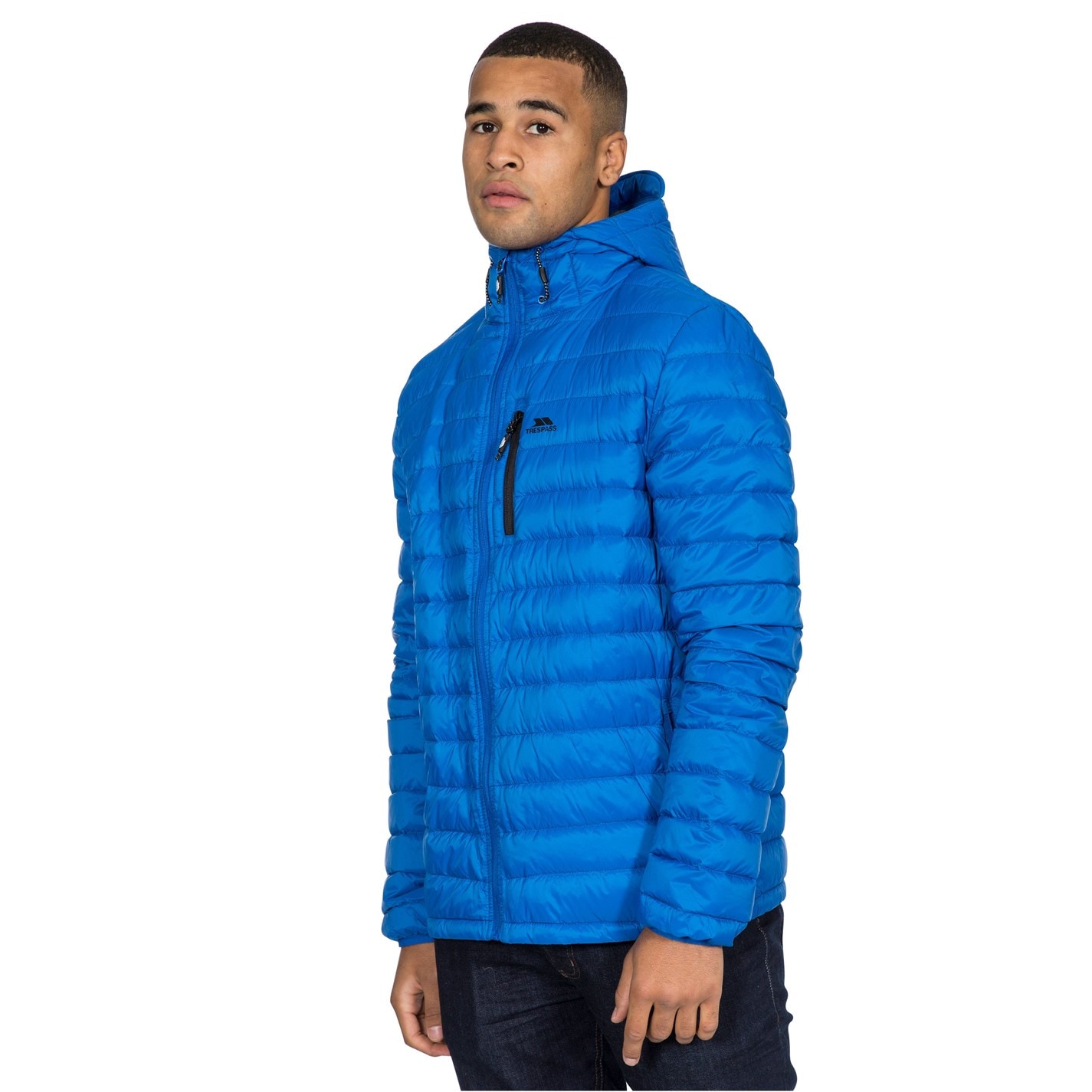 Bunda Trespass Burgundy 8272836 Men's Digby Thermal Insulation Weather Resistant Down Jacket - 7