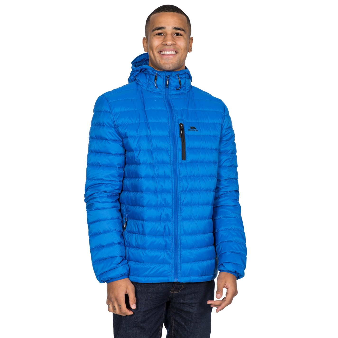 Bunda Trespass Burgundy 8272836 Men's Digby Thermal Insulation Weather Resistant Down Jacket - 8