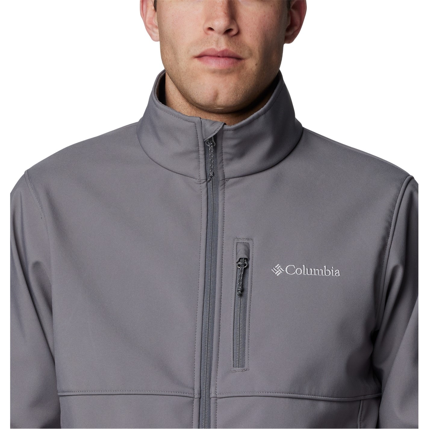 Bunda Columbia Grey 3680051 Men's Ascender Water and Wind Resistant Softshell Jacket - 4