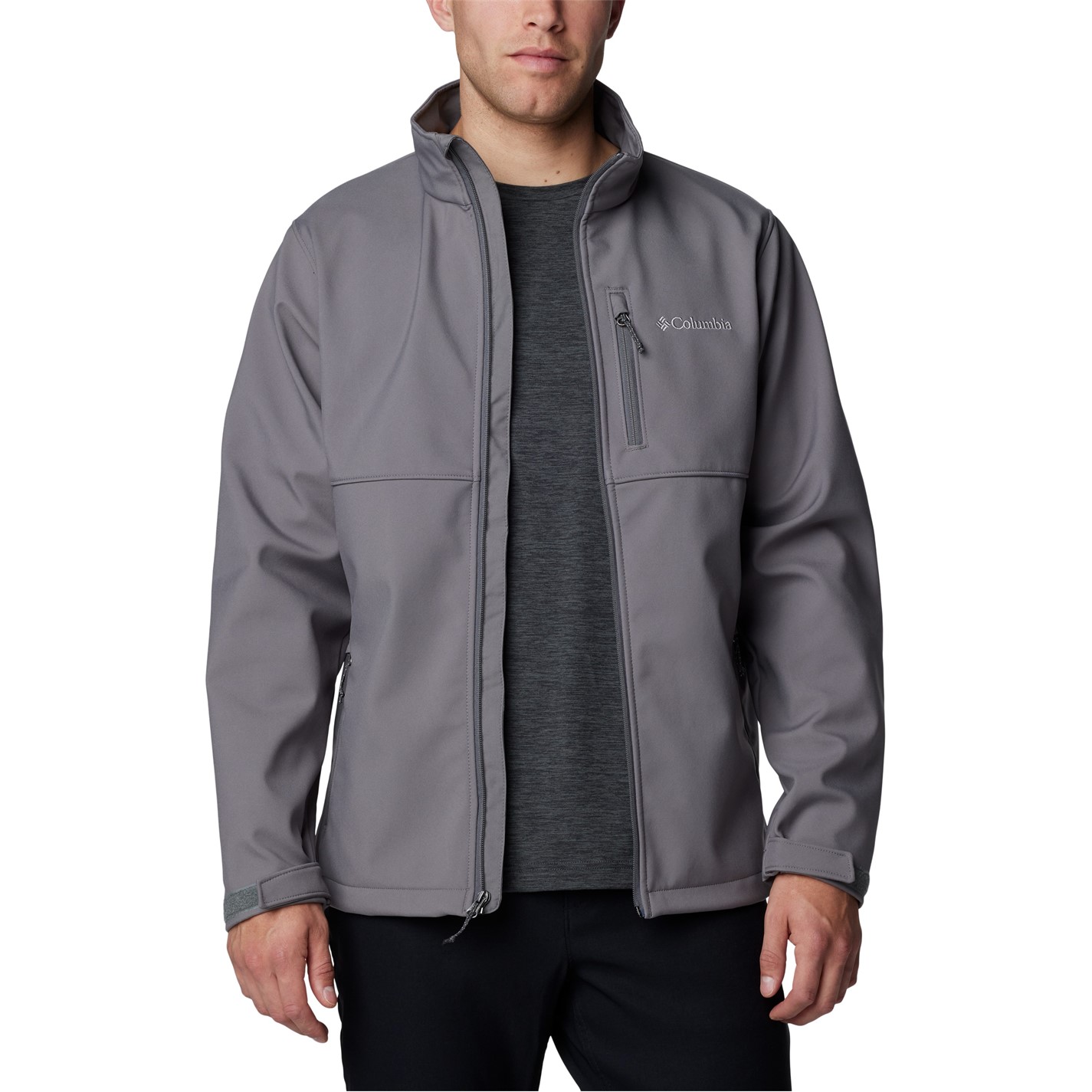 Bunda Columbia Grey 3680051 Men's Ascender Water and Wind Resistant Softshell Jacket - 7