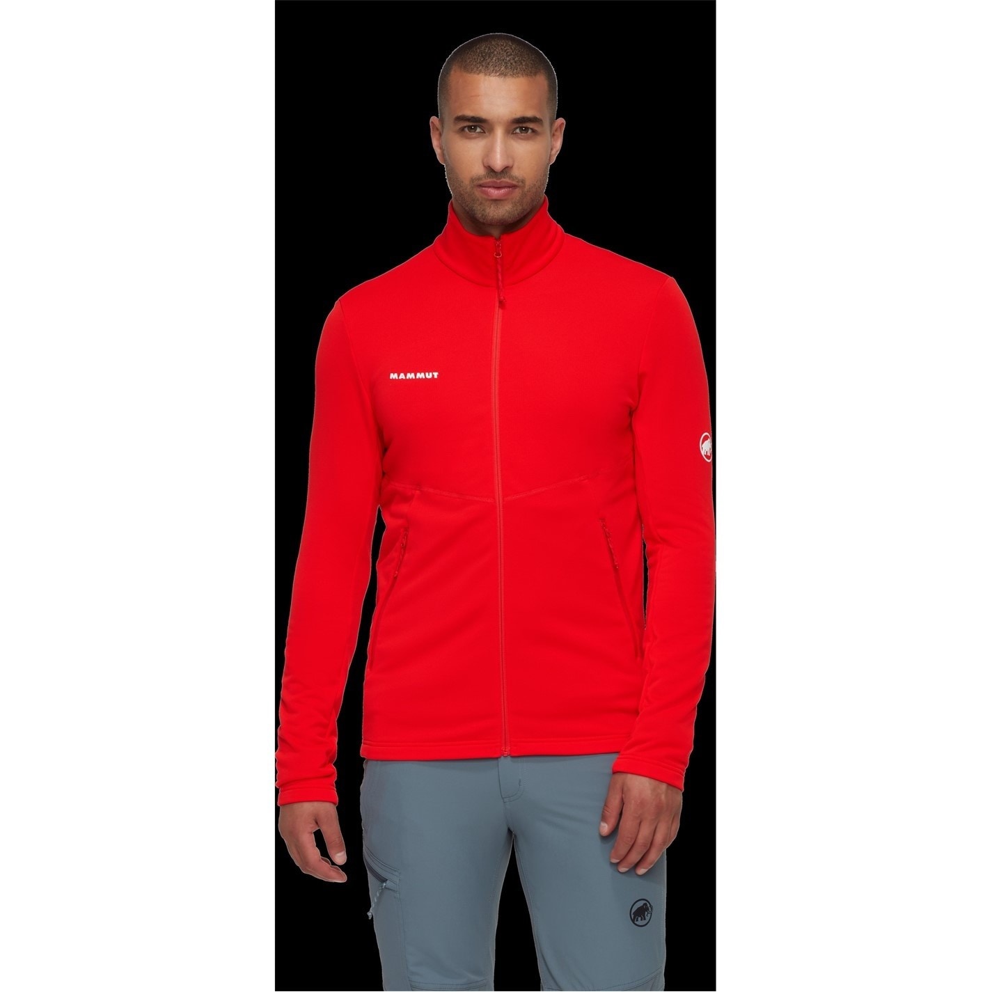 Bunda Mammut Red 276251 Men's Aconcagua Full-Zip Fleece - 2