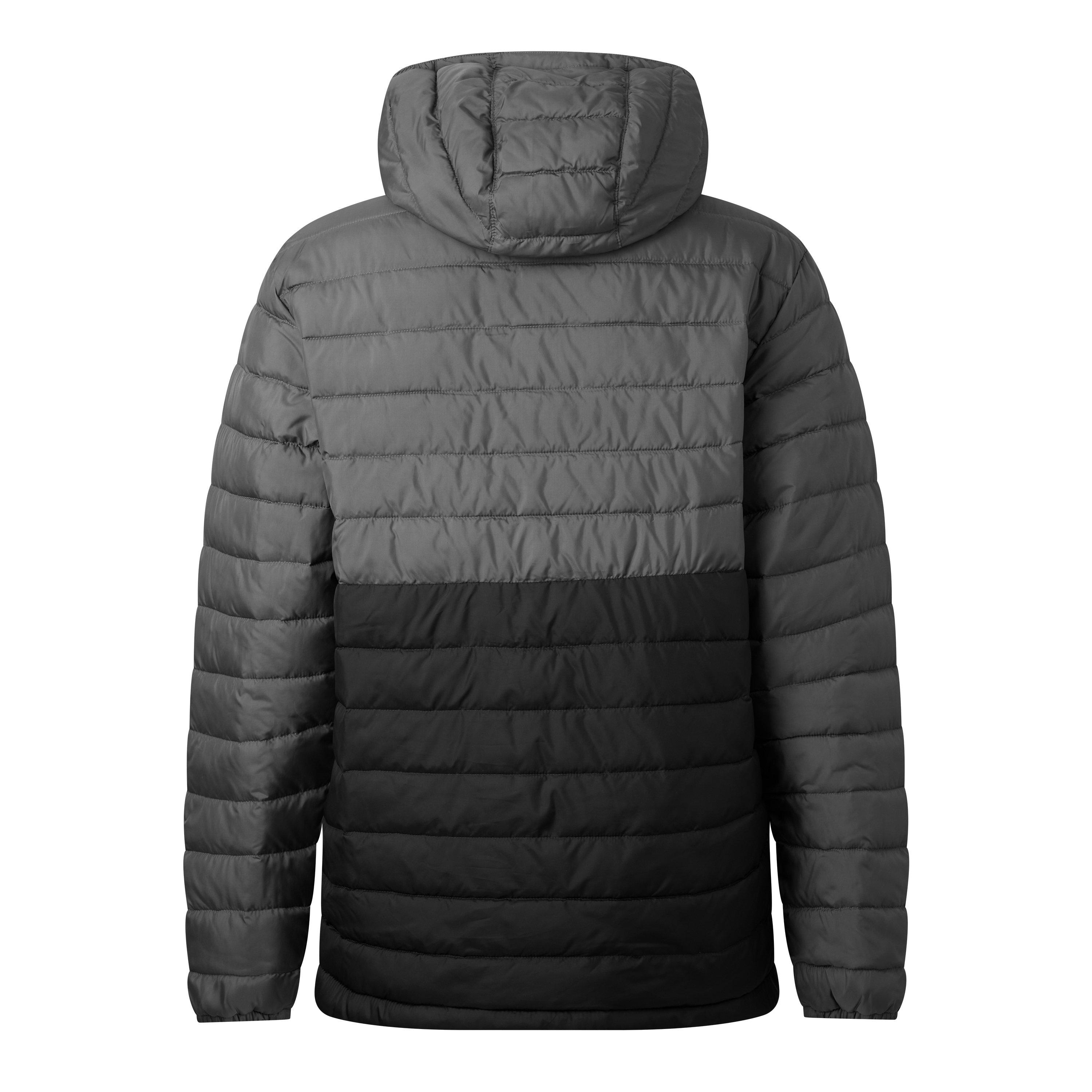 Bunda Columbia Grey/Black 8919548 Men's Fosters Hooded Puffer Jacket - 2