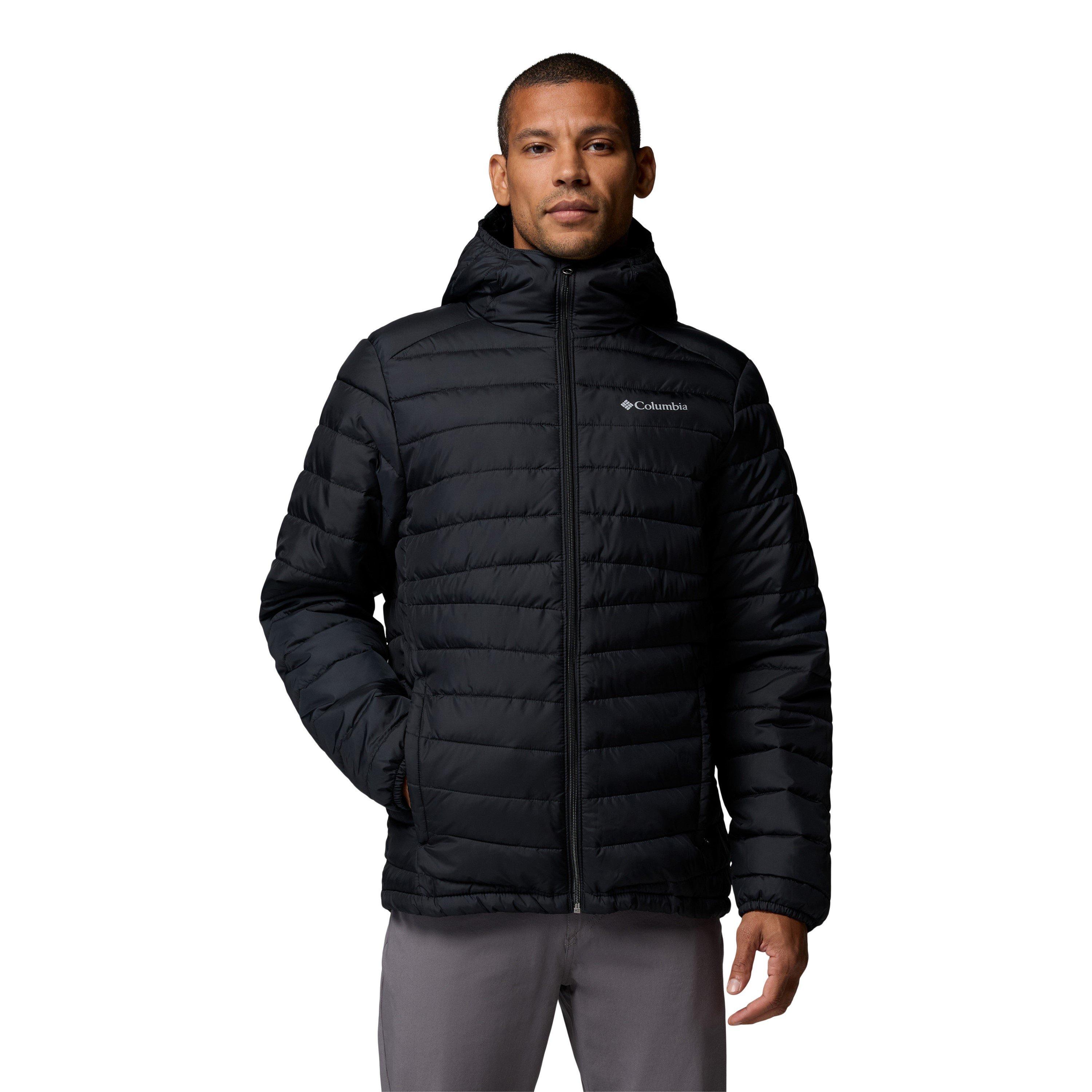 Bunda Columbia Black 3340295 Men's Fosters Hooded Puffer Jacket - 1