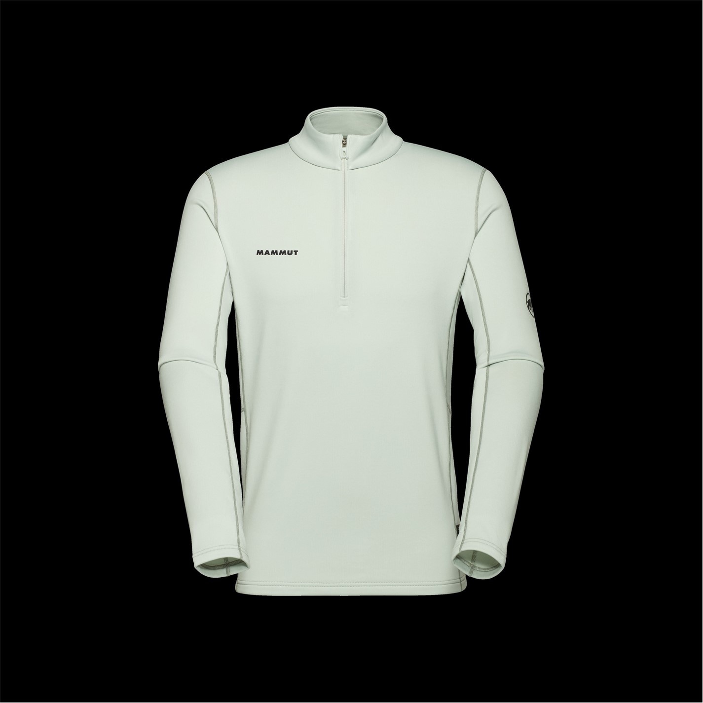 Bunda Mammut Silver Sage 886506 Men's Aener 1/4 Zip Fleece - 1
