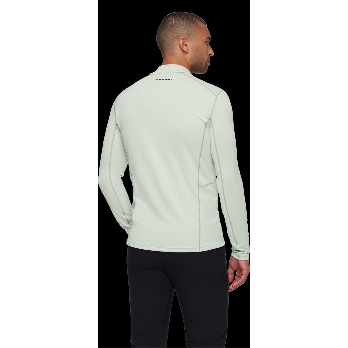Bunda Mammut Silver Sage 886506 Men's Aener 1/4 Zip Fleece - 2
