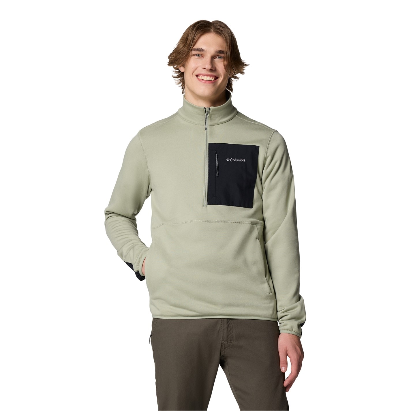 Bunda Columbia Safari 3711320 Hike Technical Half Zip Fleece Mens - 1
