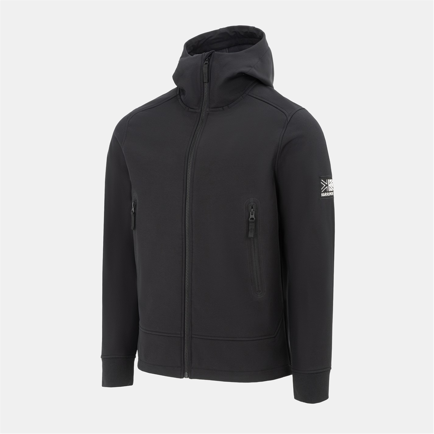 Bunda Karrimor Black 2944415 Mens Orbit Water and Wind Resistant Softshell Jacket - 3