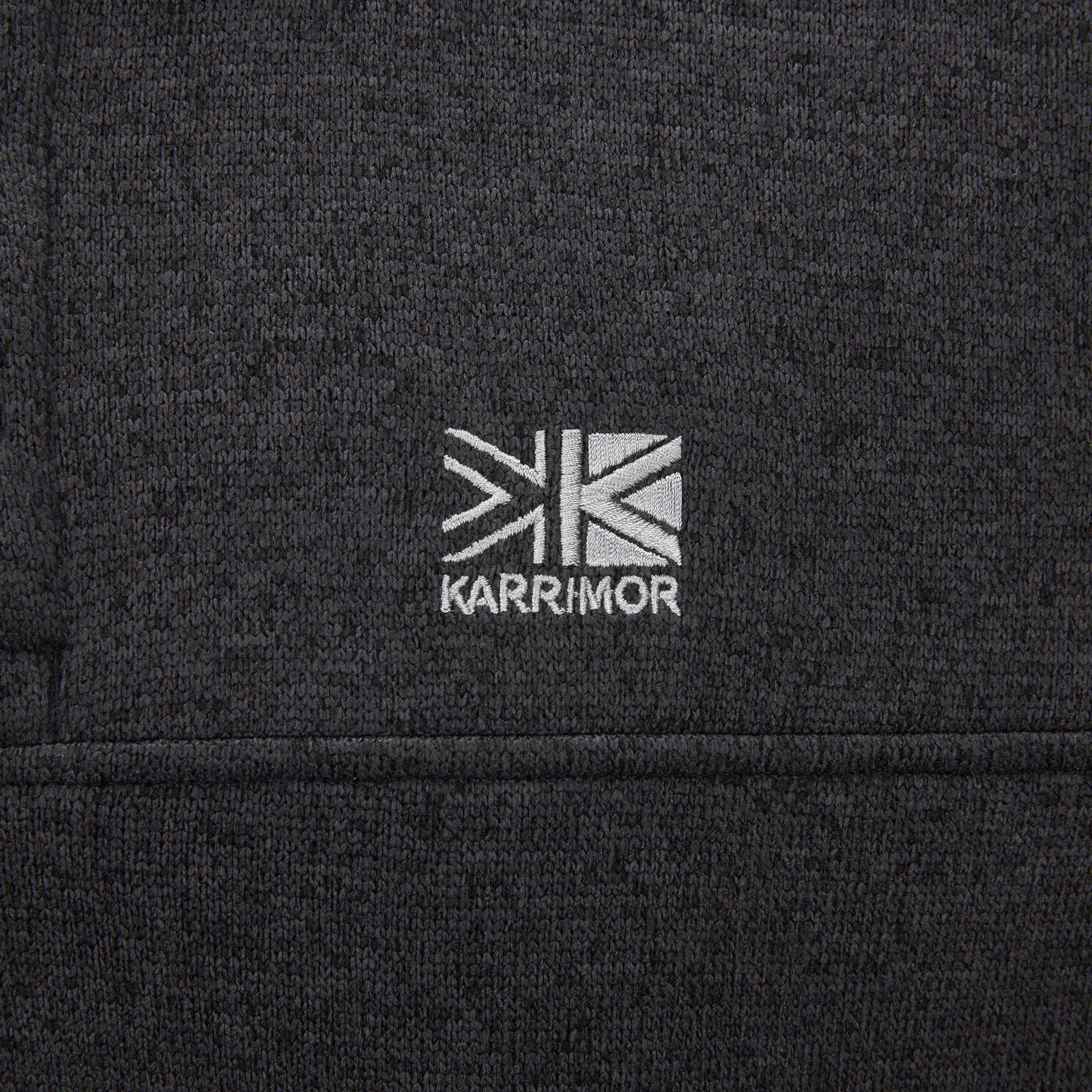 Bunda Karrimor Black Marl 8547993 Men's Urban 1/4 Zip Fleece Top - 4